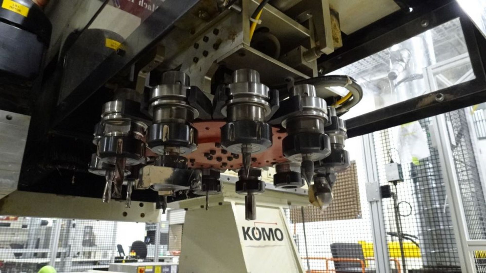 Komo Router 2006 KOMO VR 510 MACH II SHO CNC ROUTER, 5' X 10' VACUUM TABLE, 16HP ...