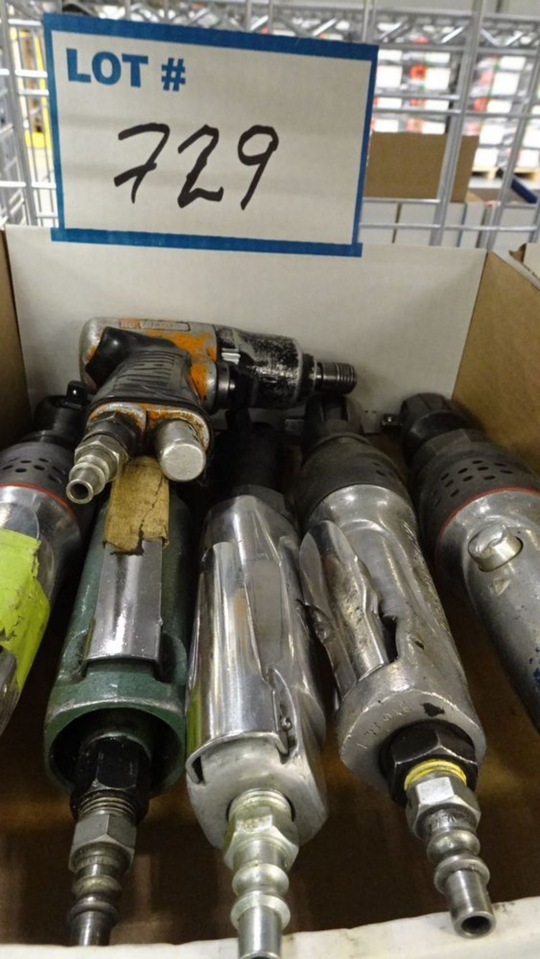 LOT PNEUMATIC RECIPROCATING SAWS, GRINDER, DRILLS, STAPLERS (5 BOXES) (REUTER) - Image 6 of 6