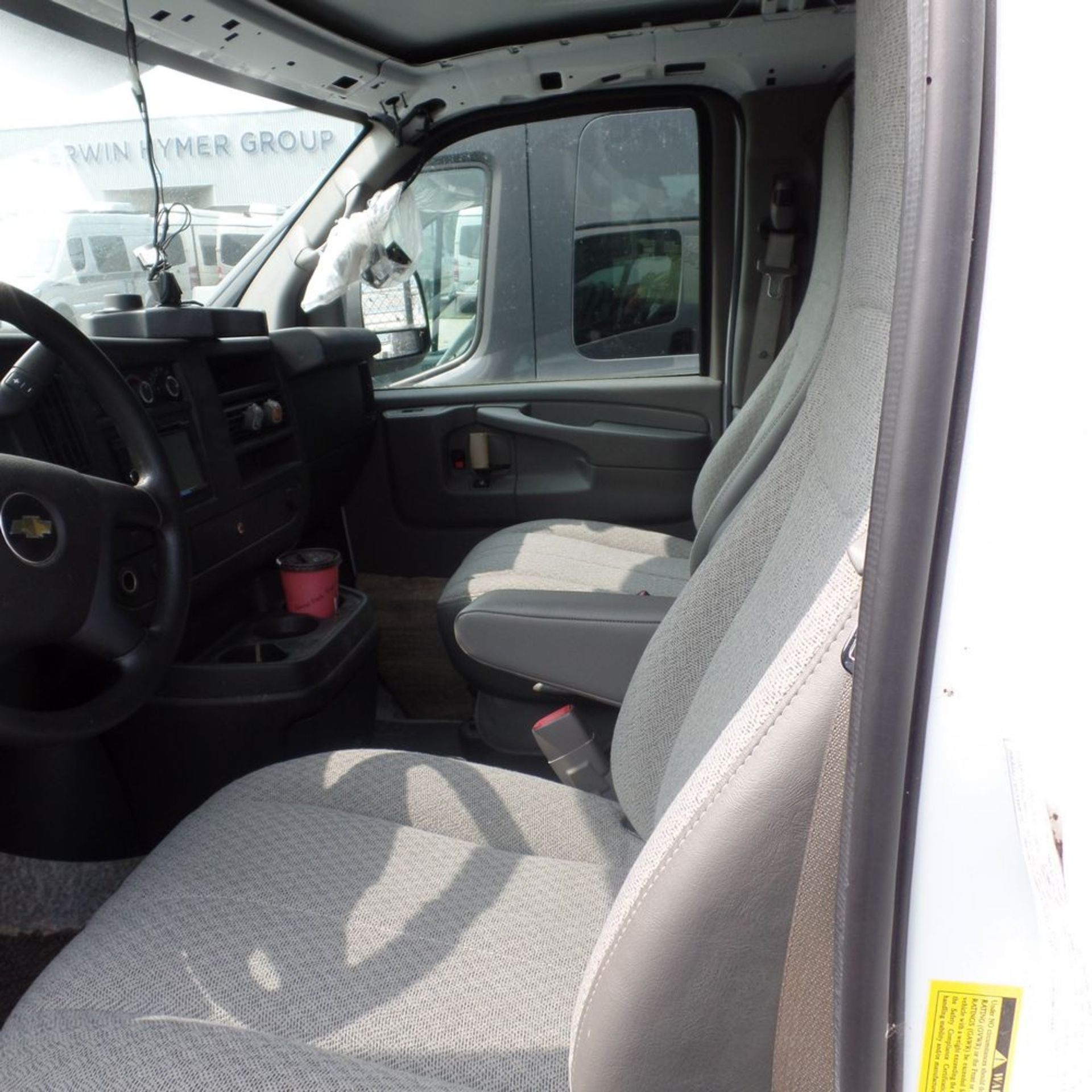 2013 Chev 4x4 Panel Van, Equipped with Quigley 4X4 drive system, VIN# 1GCWGFCA9D1181273 (As Is) - Image 4 of 9