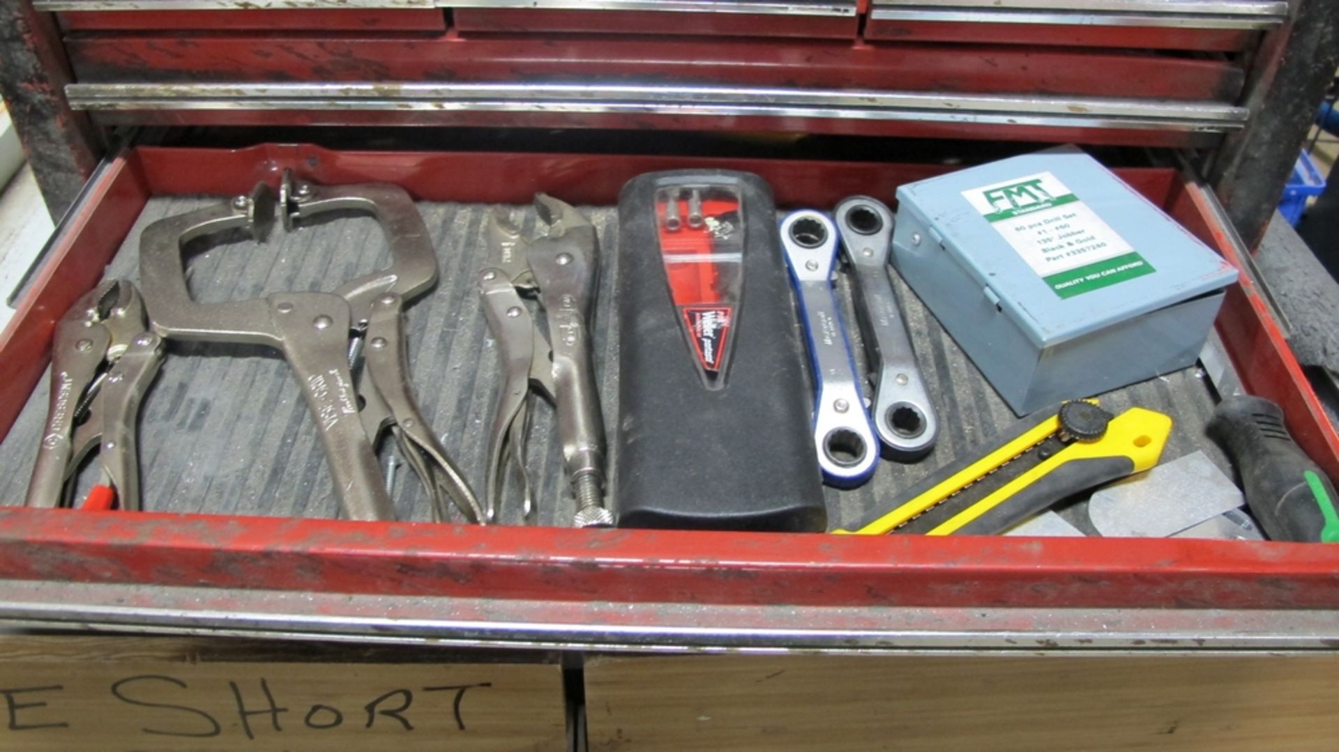 LOT OF 1 A-T TOOLS TOOL BOX AND SHOP CART, 12 DRAWERS W/TOOLS (100 SHIRLEY AVE KITCHENER) - Image 7 of 9