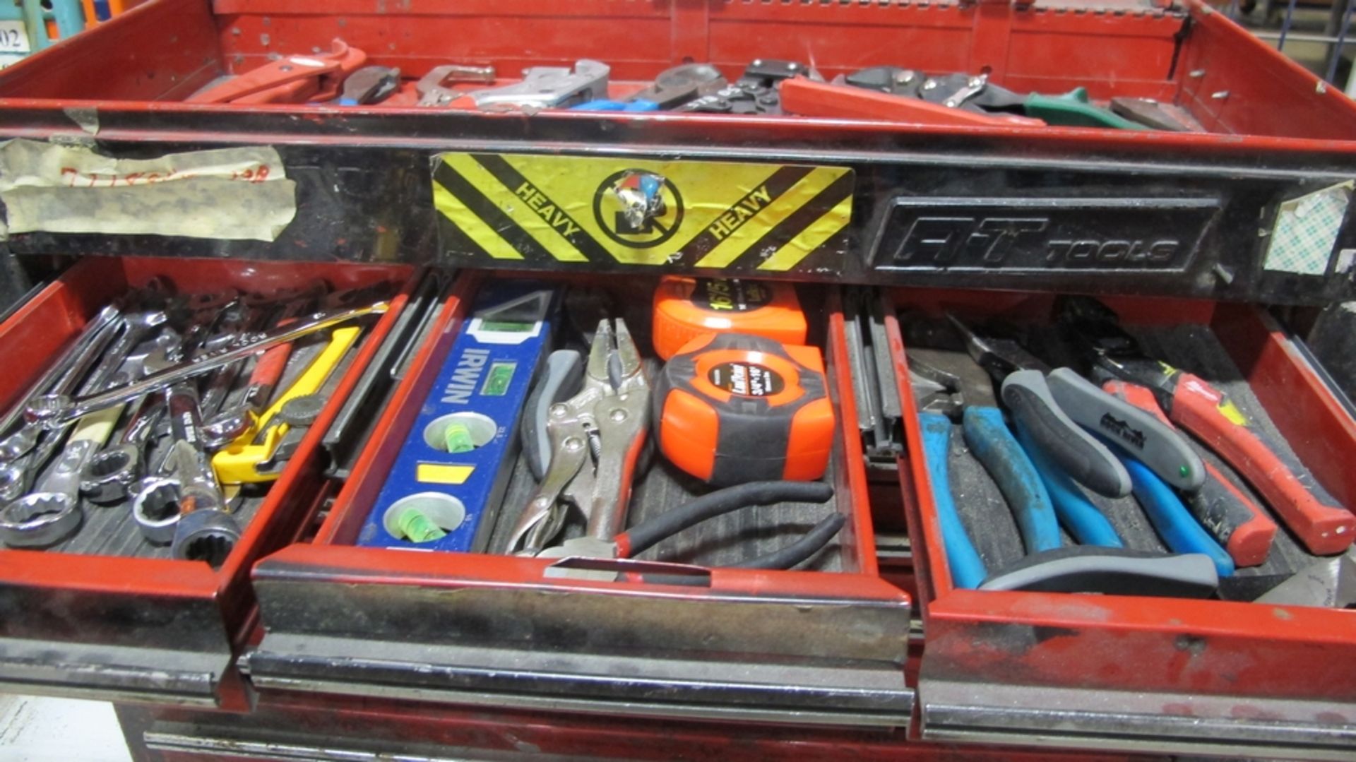 LOT OF 1 A-T TOOLS TOOL BOX AND SHOP CART, 12 DRAWERS W/TOOLS (100 SHIRLEY AVE KITCHENER) - Image 3 of 9