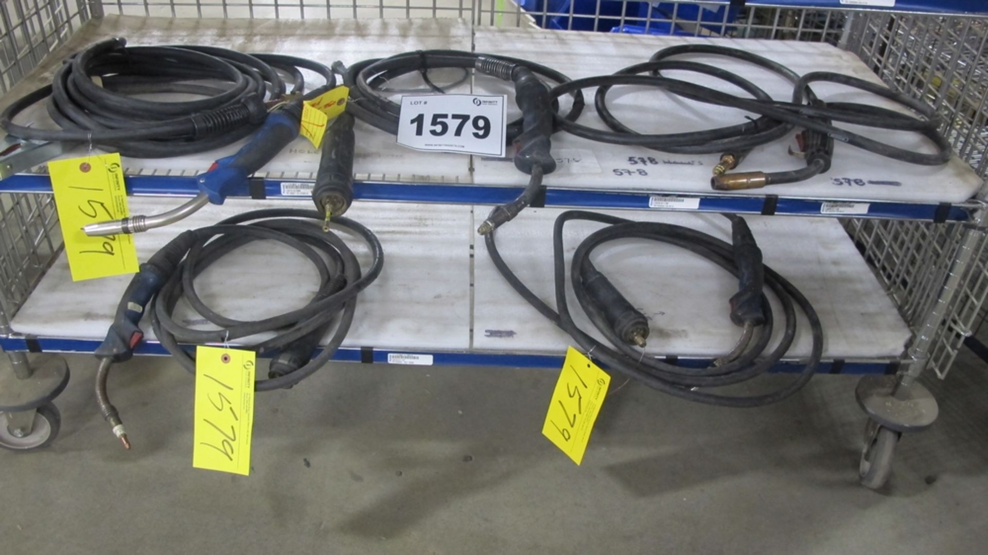 LOT OF 5 WELDING GUNS/CABLES (100 SHIRLEY AVE KITCHENER)