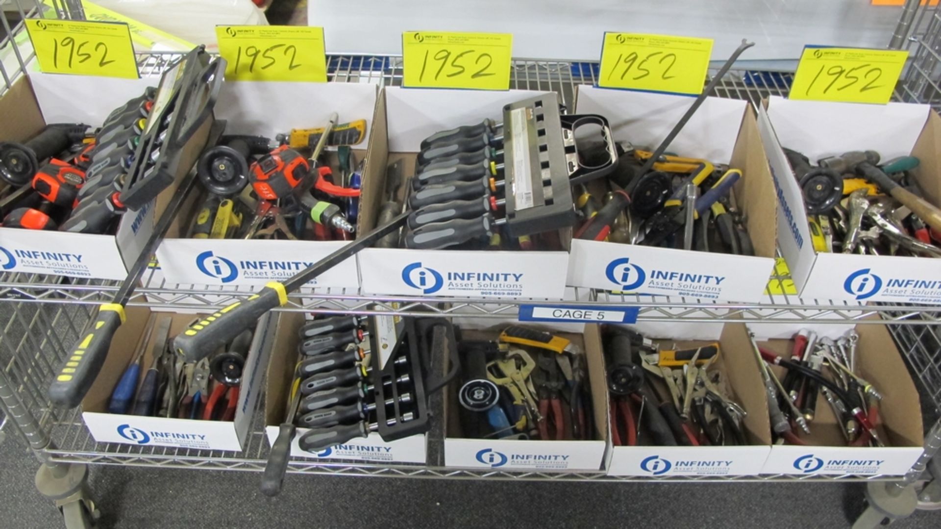 LOT OF 15 BOXES OF MIXED HAND TOOLS (100 SHIRLEY AVE KITCHENER) - Image 3 of 4
