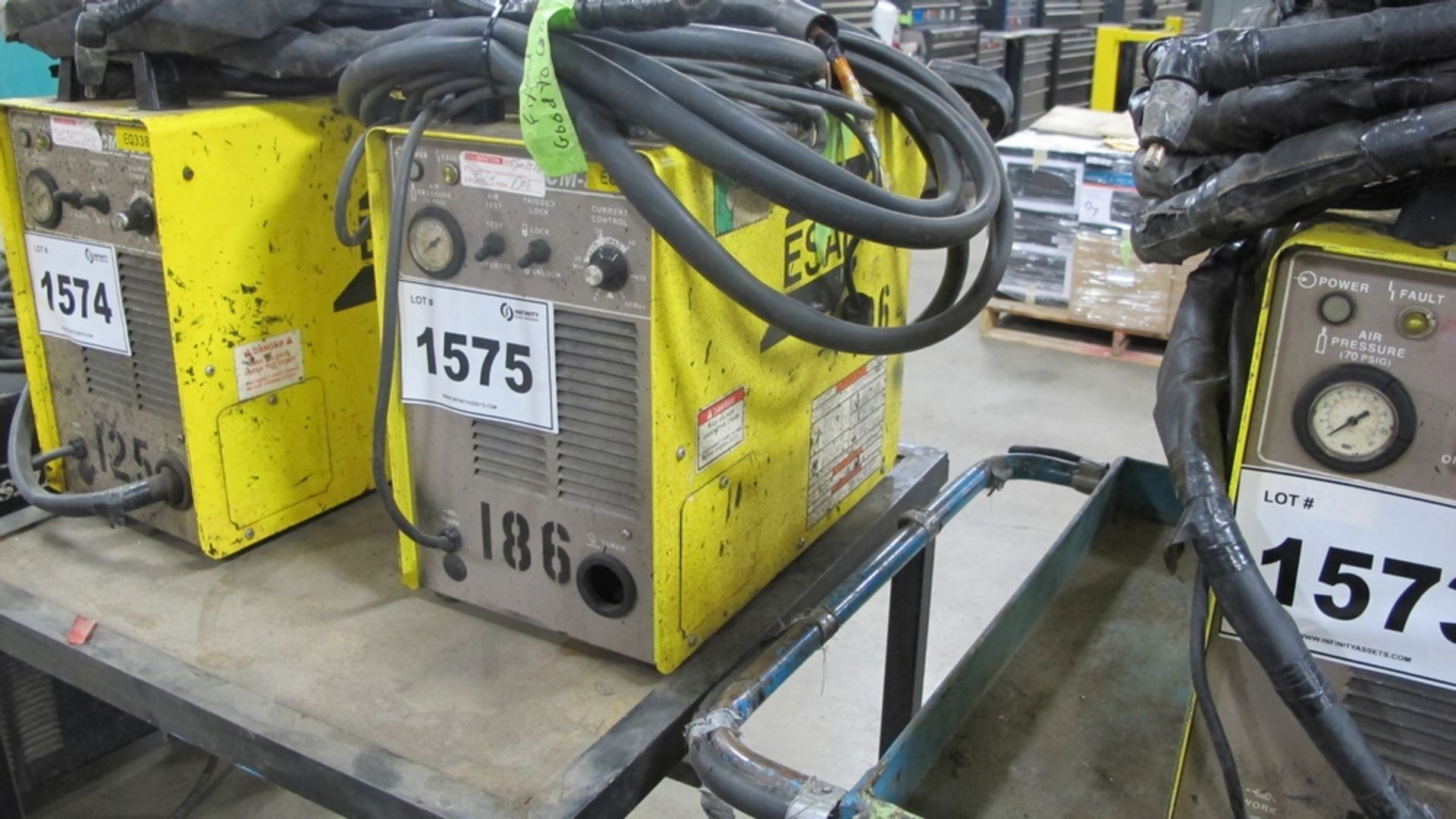 ESAB CM875 MIG WELDER W/TABLE (100 SHIRLEY AVE KITCHENER) - Image 2 of 4