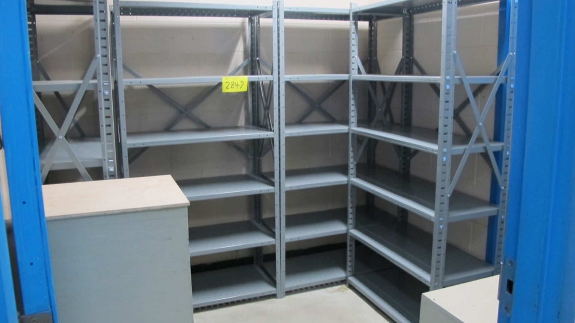 LOT OF CONTENTS OF SHELVING/STORAGE ROOM (100 SHIRLEY AVE KITCHENER)