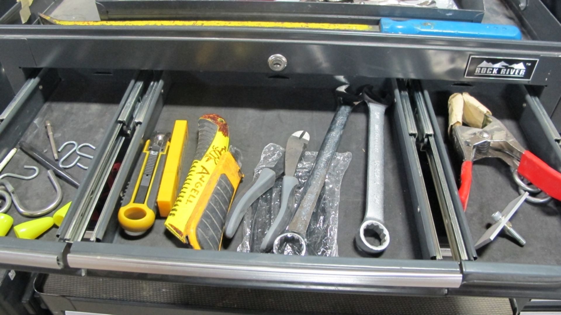 LOT OF 2 ROCK RIVER TOOL BOXES, 12 DRAWERS W/TOOLS (100 SHIRLEY AVE KITCHENER) - Image 3 of 11