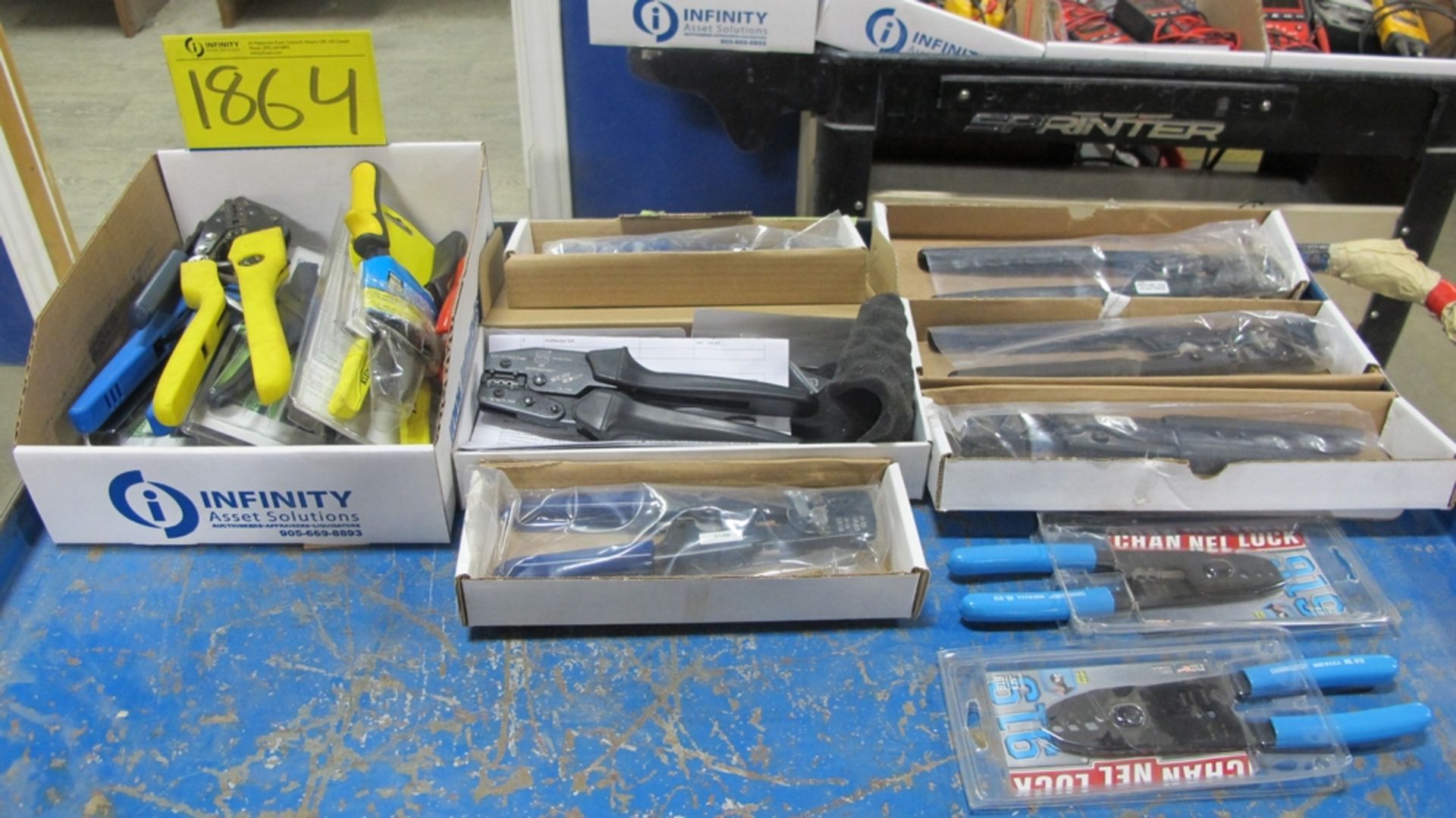 LOT OF ELECTRICAL CRIMPERS (100 SHIRLEY AVE KITCHENER)