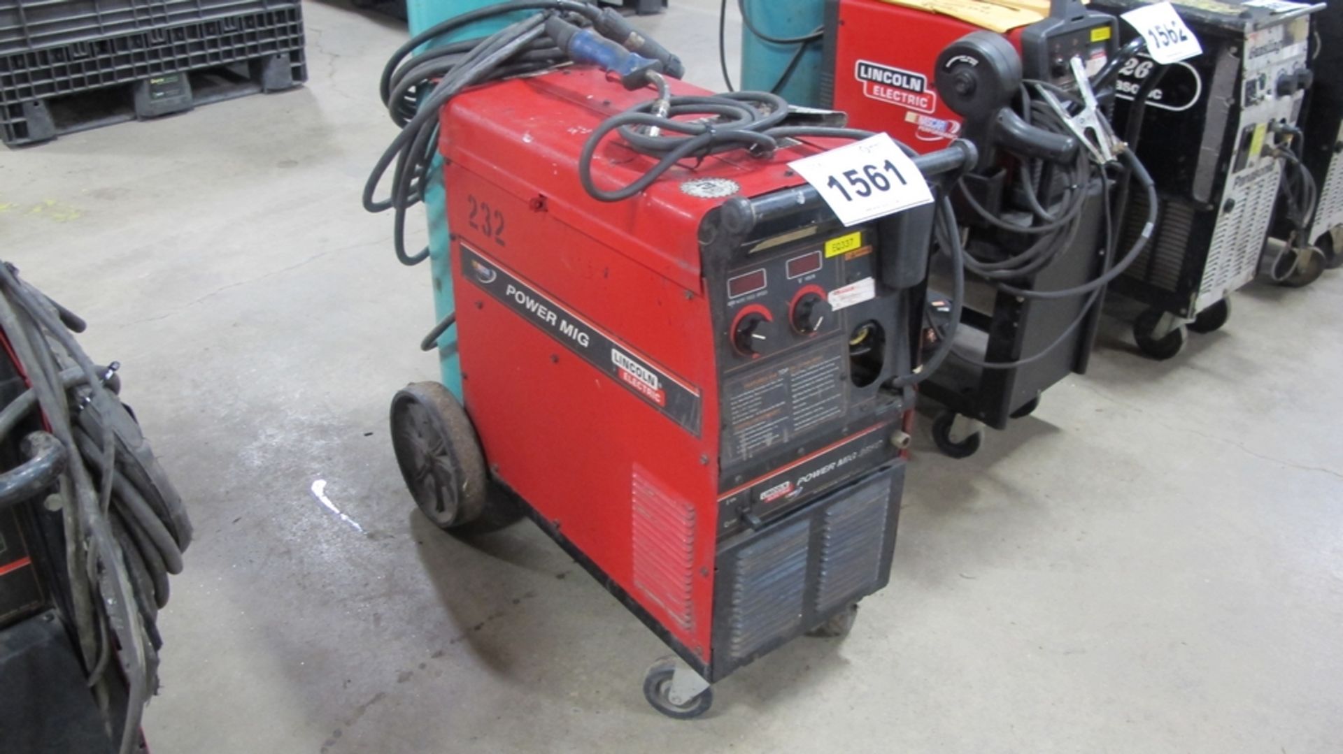 LINCOLN ELECTRIC POWER MIG 255C WELDER, S/N K2416-2, NO TANK (100 SHIRLEY AVE KITCHENER) - Image 2 of 4