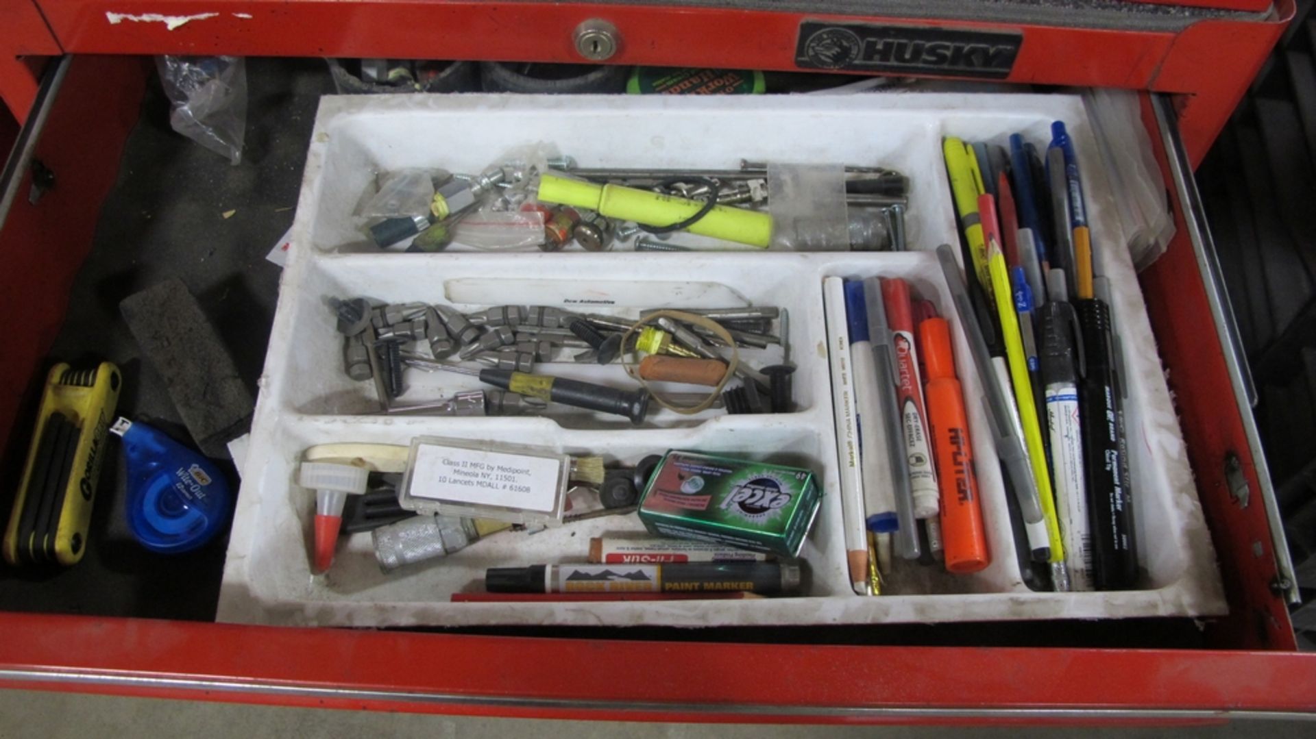 LOT OF 2 HUSKY/BEACH TOOL BOXES, 10 DRAWERS W/TOOLS (100 SHIRLEY AVE KITCHENER) - Image 7 of 9