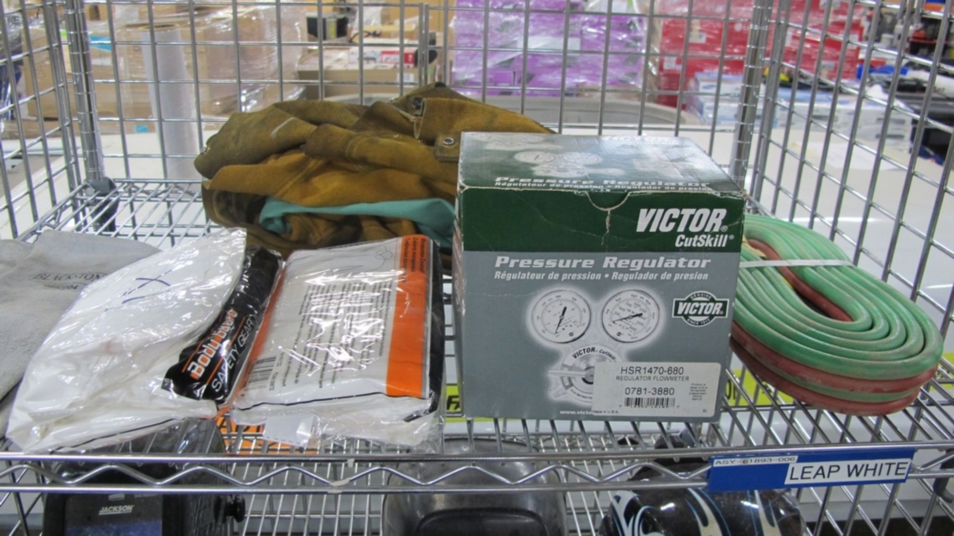 LOT OF WELDING SUPPLIES/MASKS, NO CAGE (100 SHIRLEY AVE KITCHENER) - Image 2 of 6