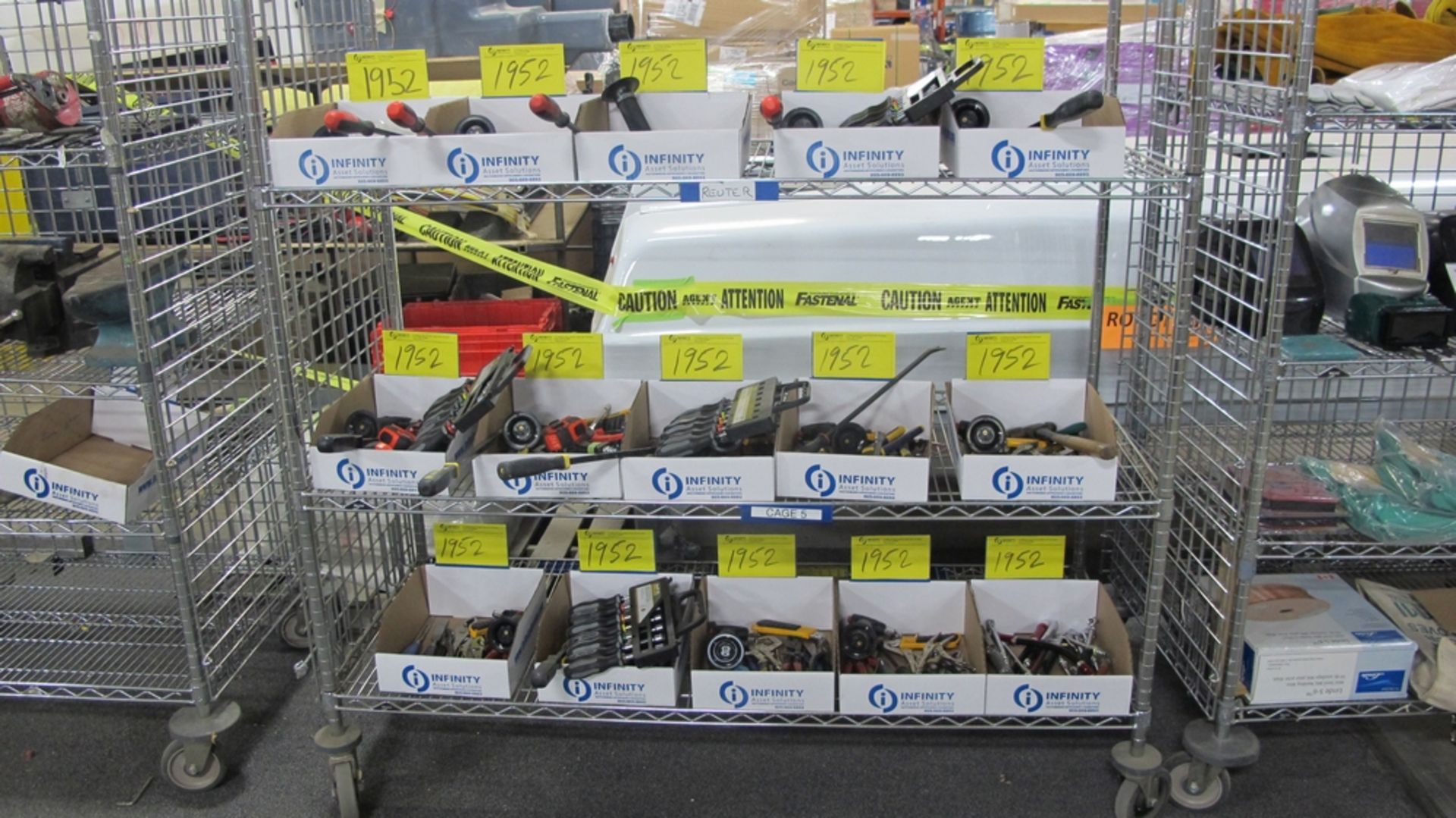 LOT OF 15 BOXES OF MIXED HAND TOOLS (100 SHIRLEY AVE KITCHENER)