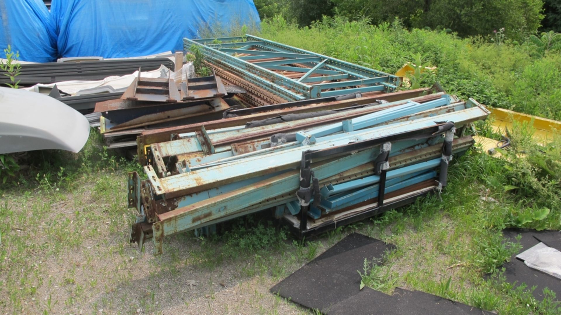 LOT OF STEEL, ALUMINUM, GALVANIZED, RACKING AND SCAFFOLDING PLATFORMS (100 SHIRLEY AVE KITCHENER) - Image 6 of 6