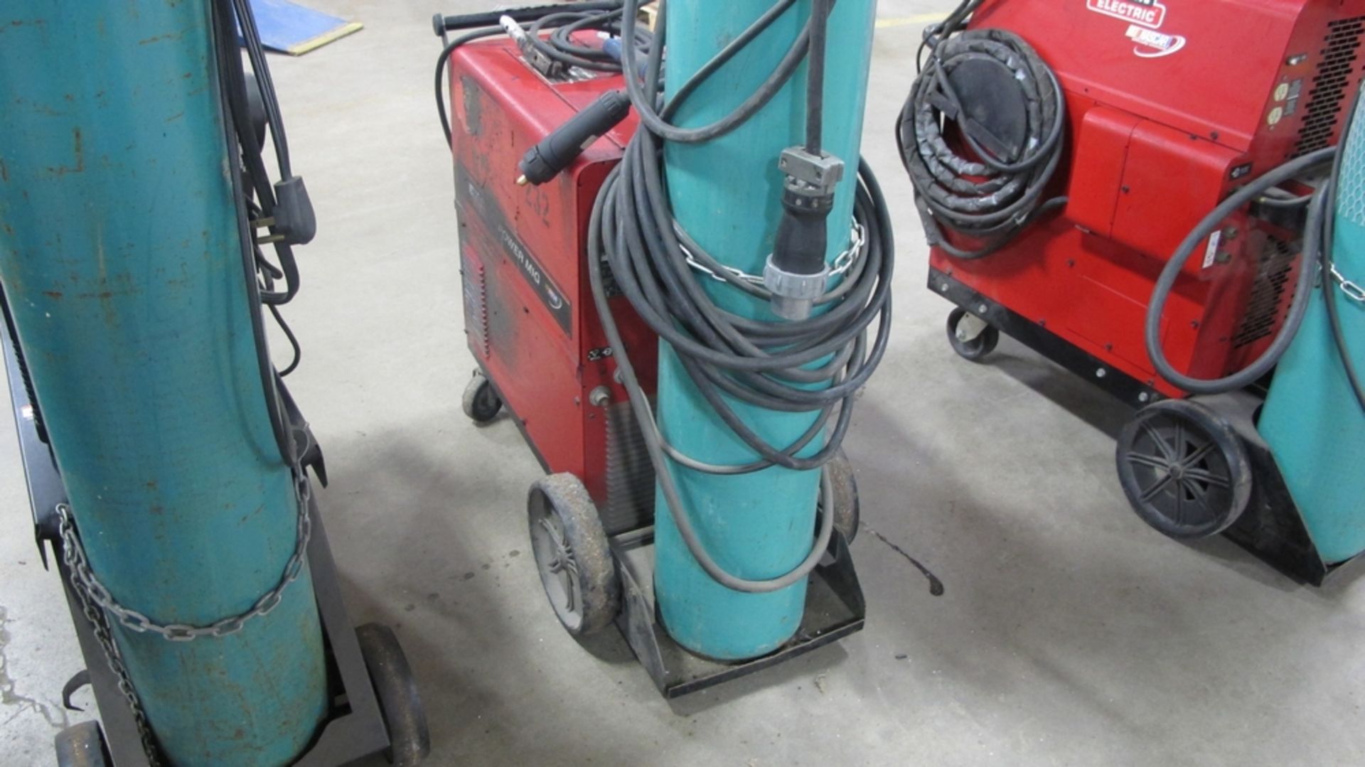 LINCOLN ELECTRIC POWER MIG 255C WELDER, S/N K2416-2, NO TANK (100 SHIRLEY AVE KITCHENER) - Image 4 of 4