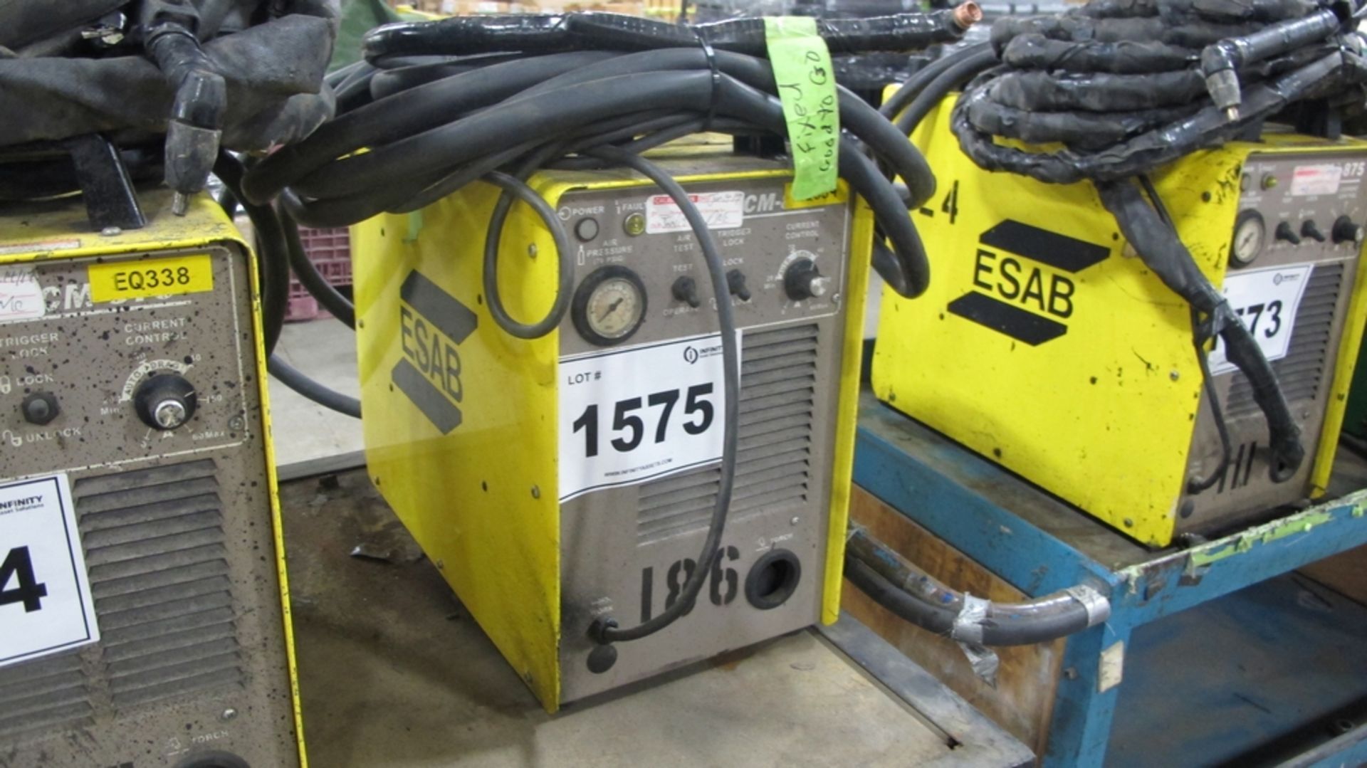 ESAB CM875 MIG WELDER W/TABLE (100 SHIRLEY AVE KITCHENER) - Image 3 of 4