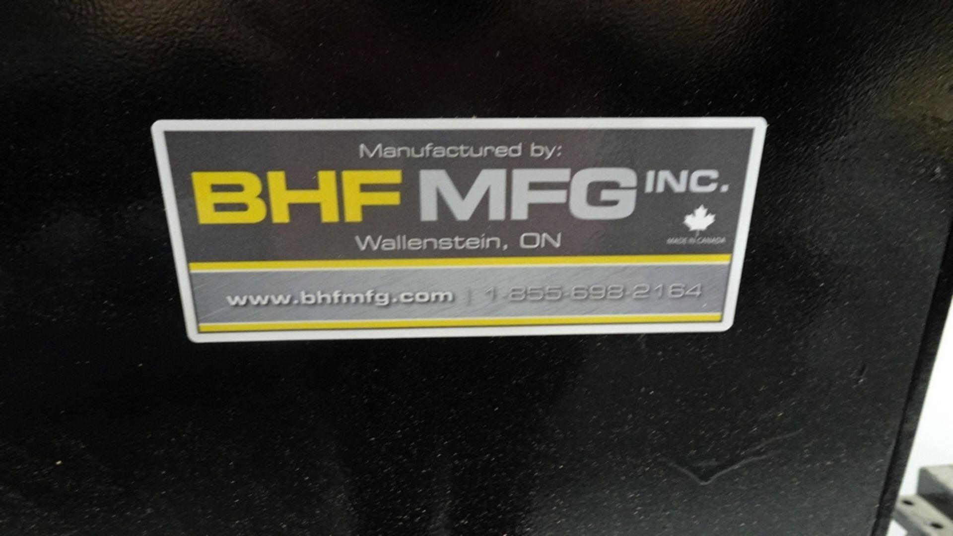 BHF MFG 5,500LB CAP. PORTABLE DUMP HOPPER, 5' (REUTER) - Image 2 of 4