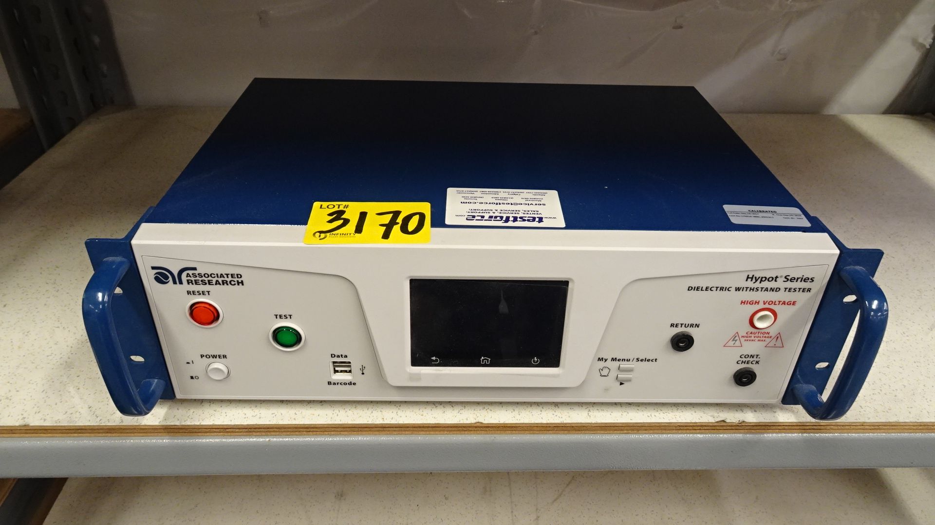 ASSOCIATED RESEARCH HYPOT SERIES DIELECTRIC WITHSTAND TESTER (REUTER)