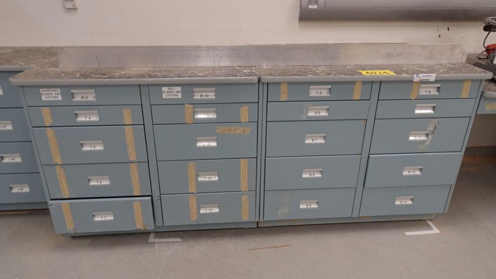 LOT (4) 10-DRAWER WORKBENCHES (REUTER) - Image 3 of 4