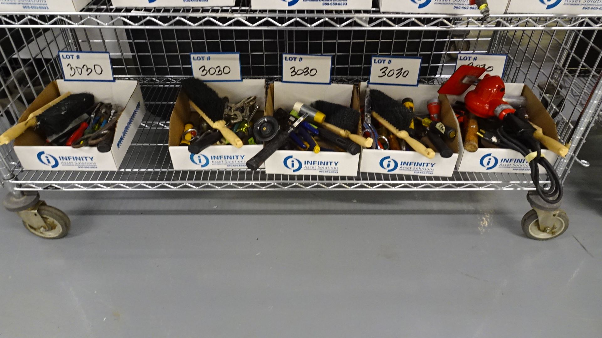 LOT ASST. HAND TOOLS (5 BOXES) (REUTER)