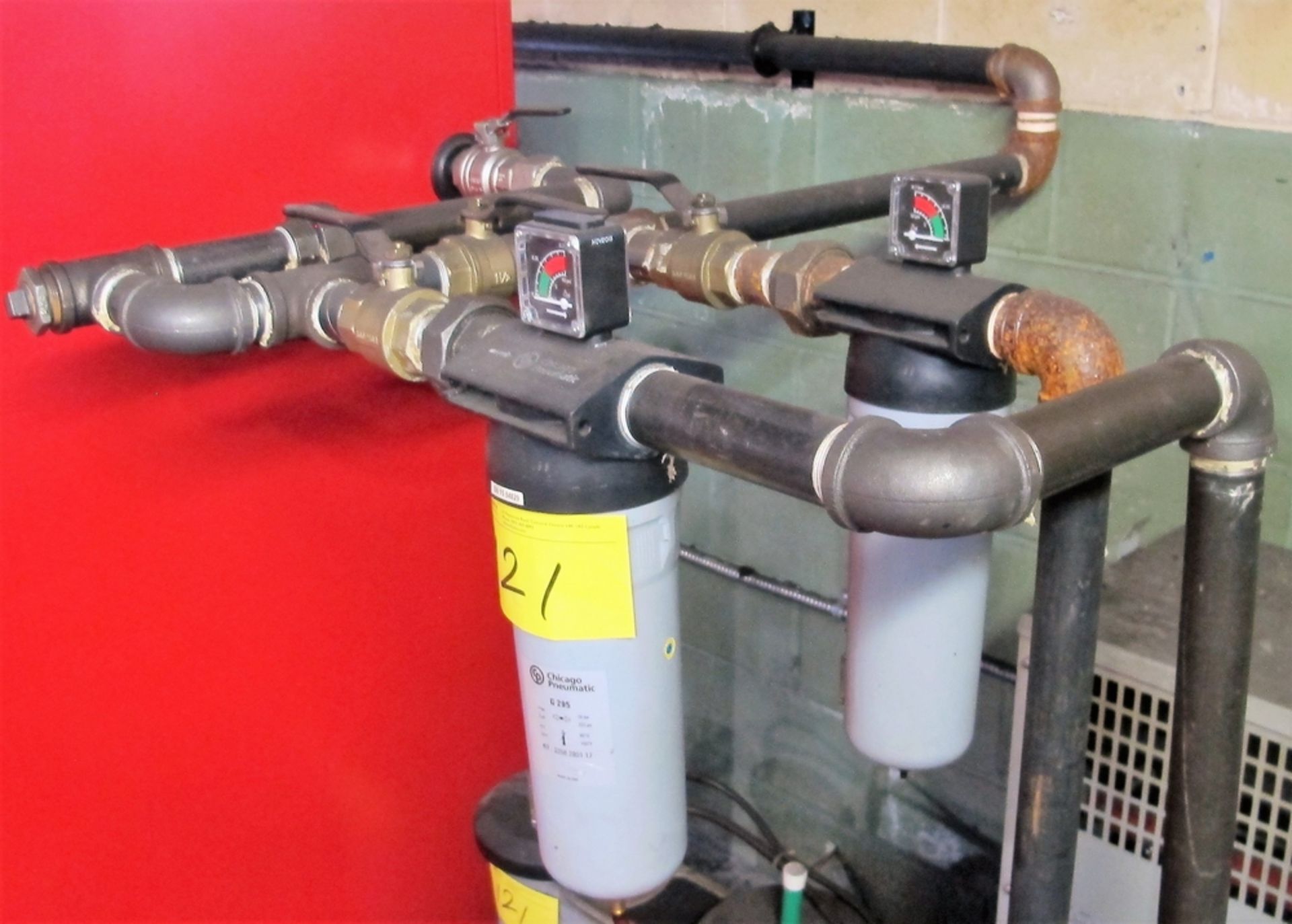 2015 CHICAGO PNEUMATIC CPX-180(A8)UL AIR DRYER, S/N CA1875784 W/ FILTERS, ETC. - Image 4 of 5