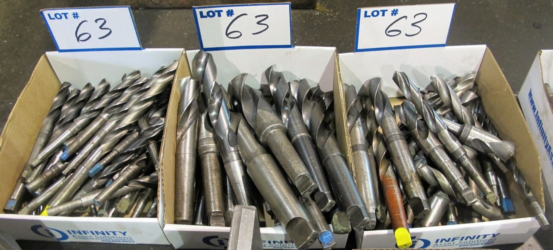 LOT OF (3) BOXES ASST. DRILL BITS