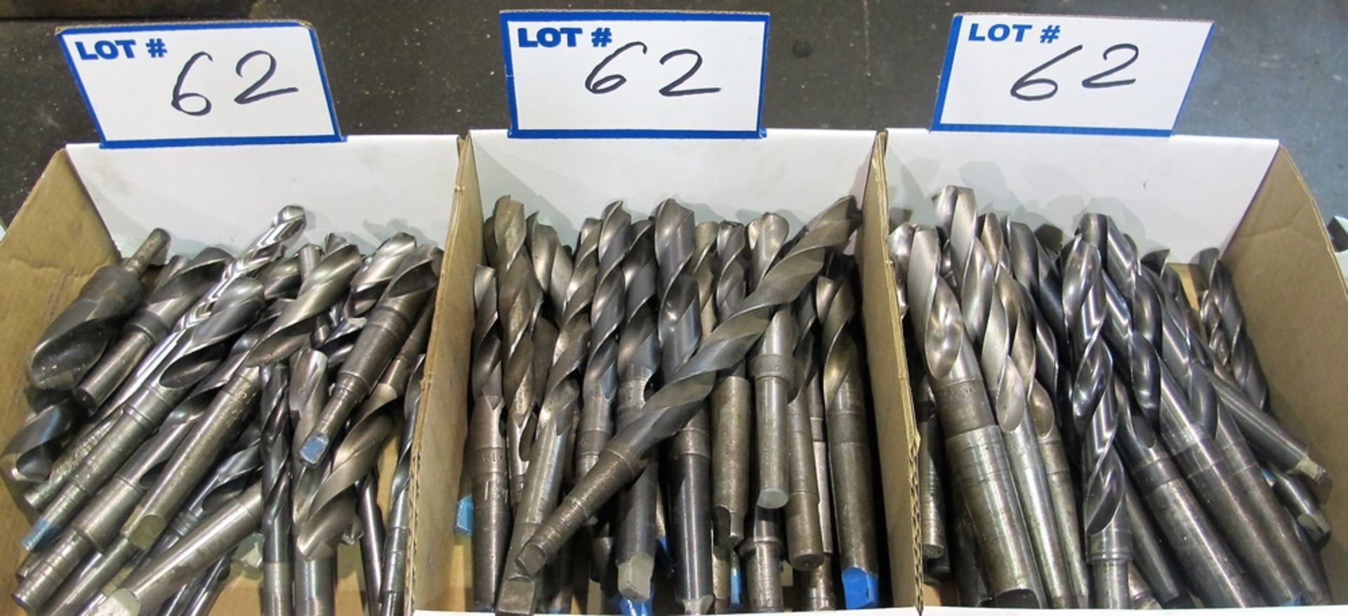 LOT OF (3) BOXES ASST. DRILL BITS