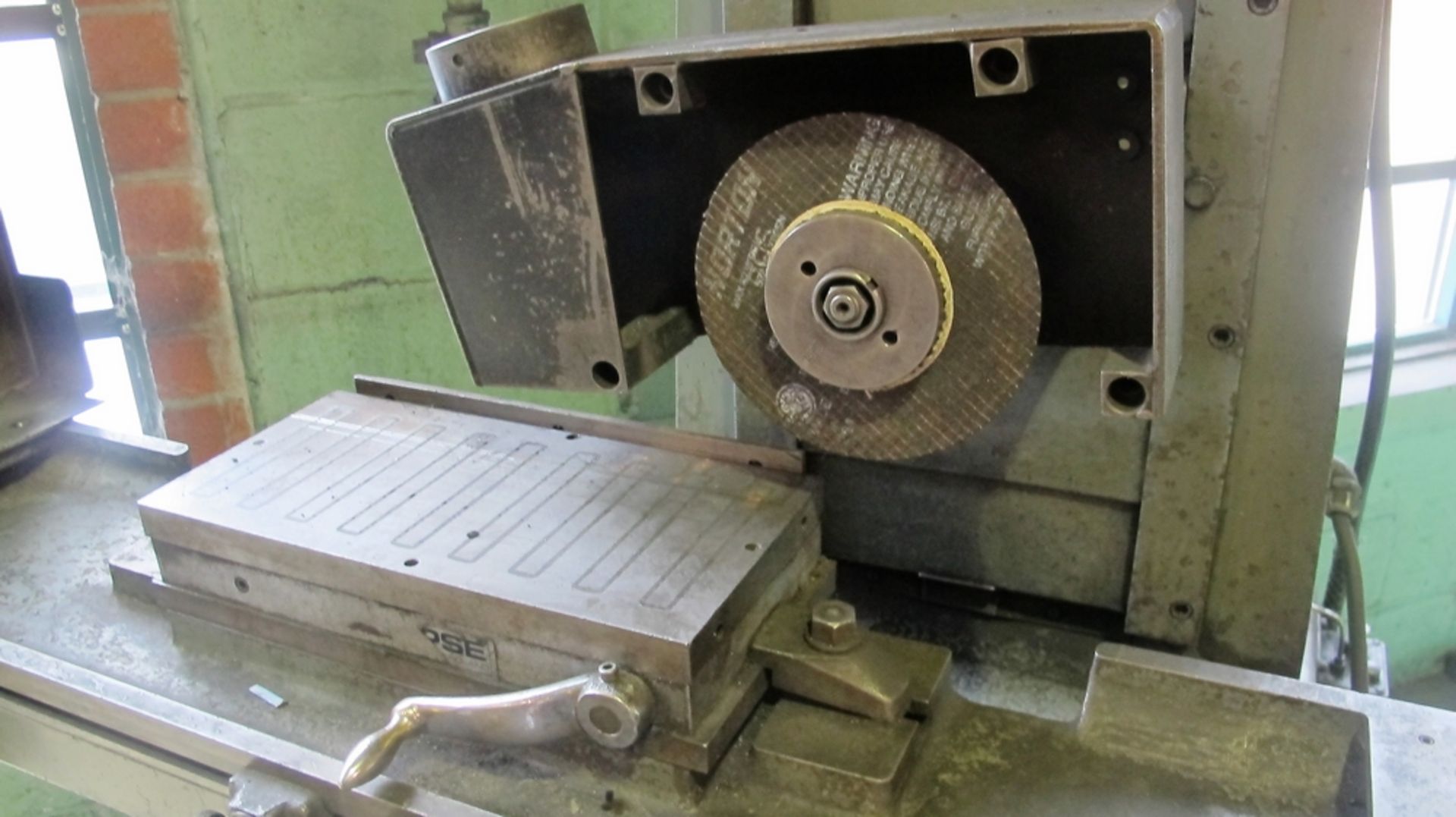 BROWN & SHARPE 6" X 12" SURFACE GRINDER, 6" X 12" MAGNETIC SURFACE PLATE, S/N 528-612-781 - Image 3 of 5