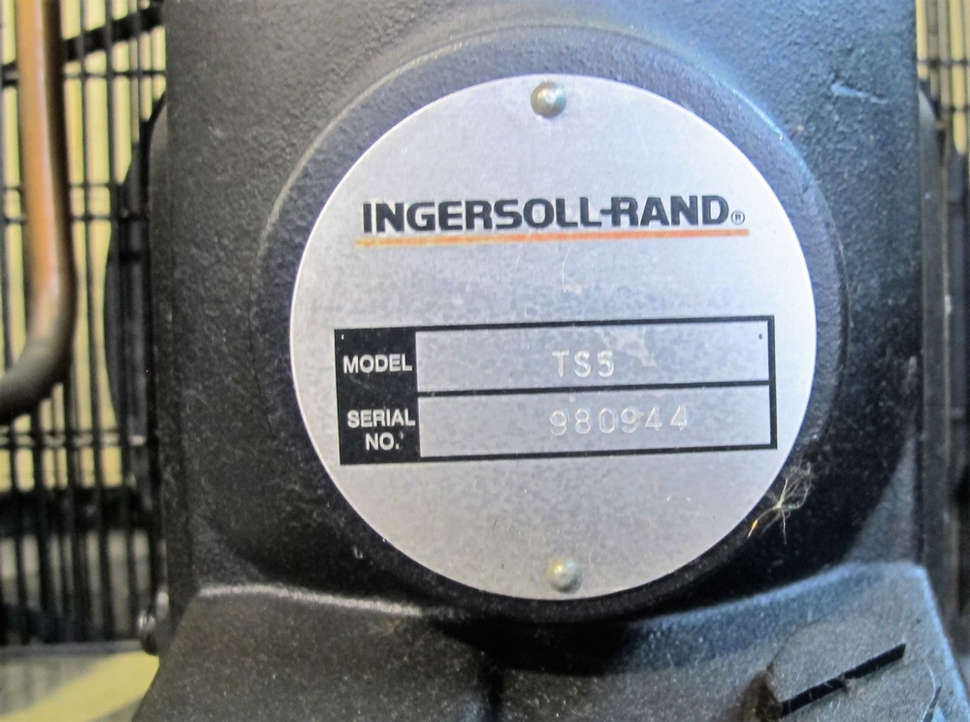 INGERSOLL-RAND TS5N52 AIR COMPRESSOR, 11.8HP, 80GAL - Image 2 of 3