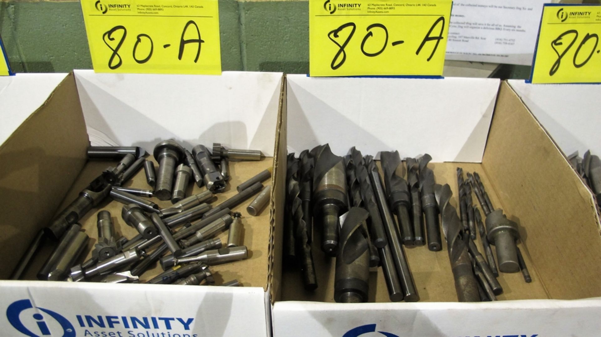 LOT OF (6) BOXES ASST. END MILLS, ETC. - Image 3 of 4