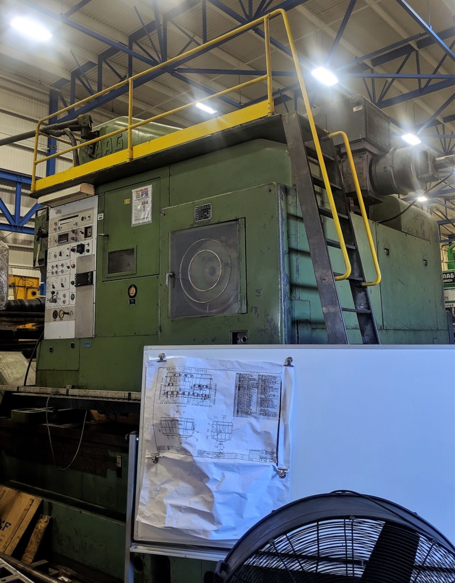 MAAG SH-600 VERTICAL GEAR SHAPER, S/N 178 - Image 13 of 15