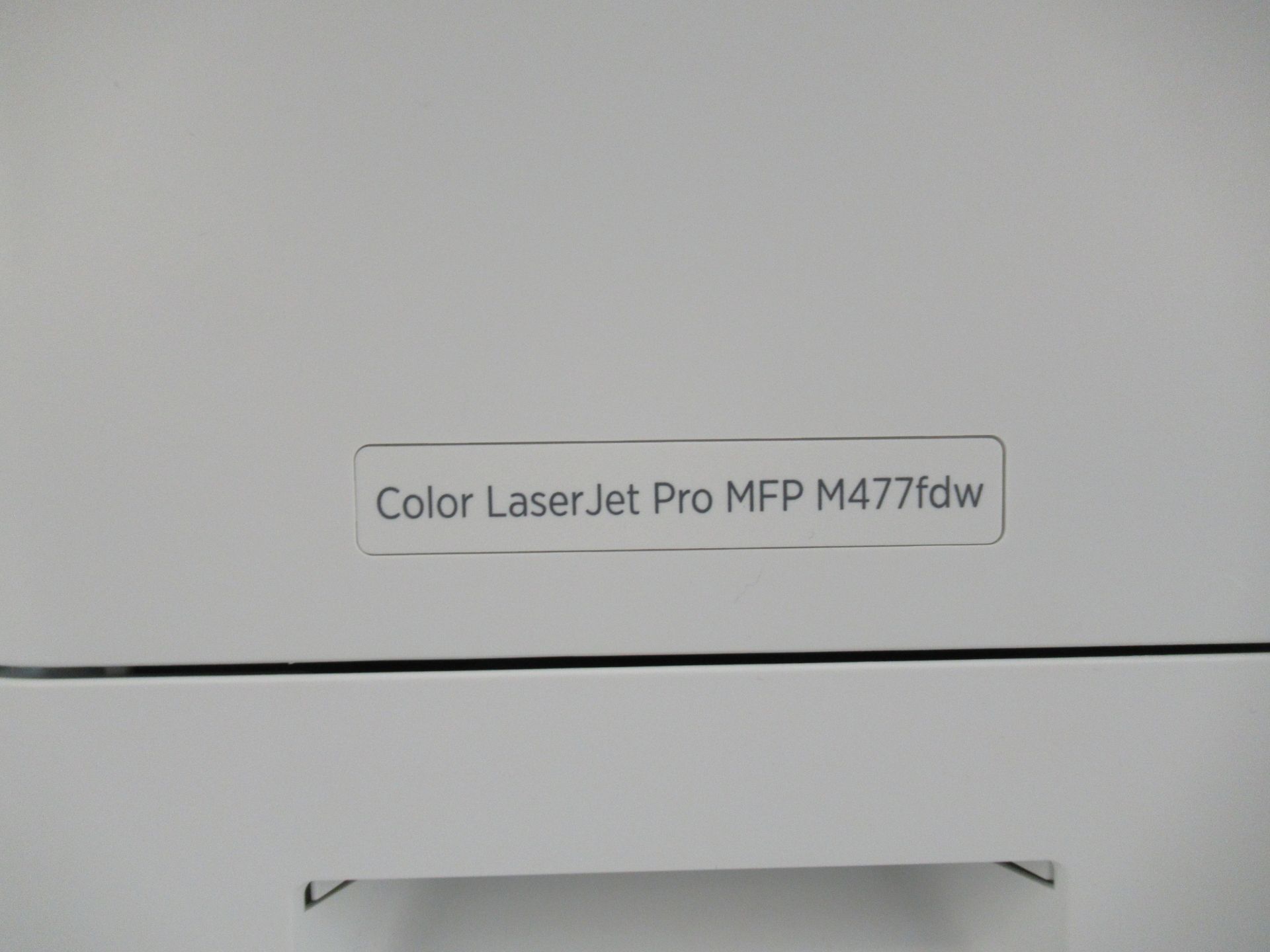 HP COLOUR LASERJET ENTERPRISE, MFP M477FDW PRINTER/COPIER (REUTER) - Image 3 of 4