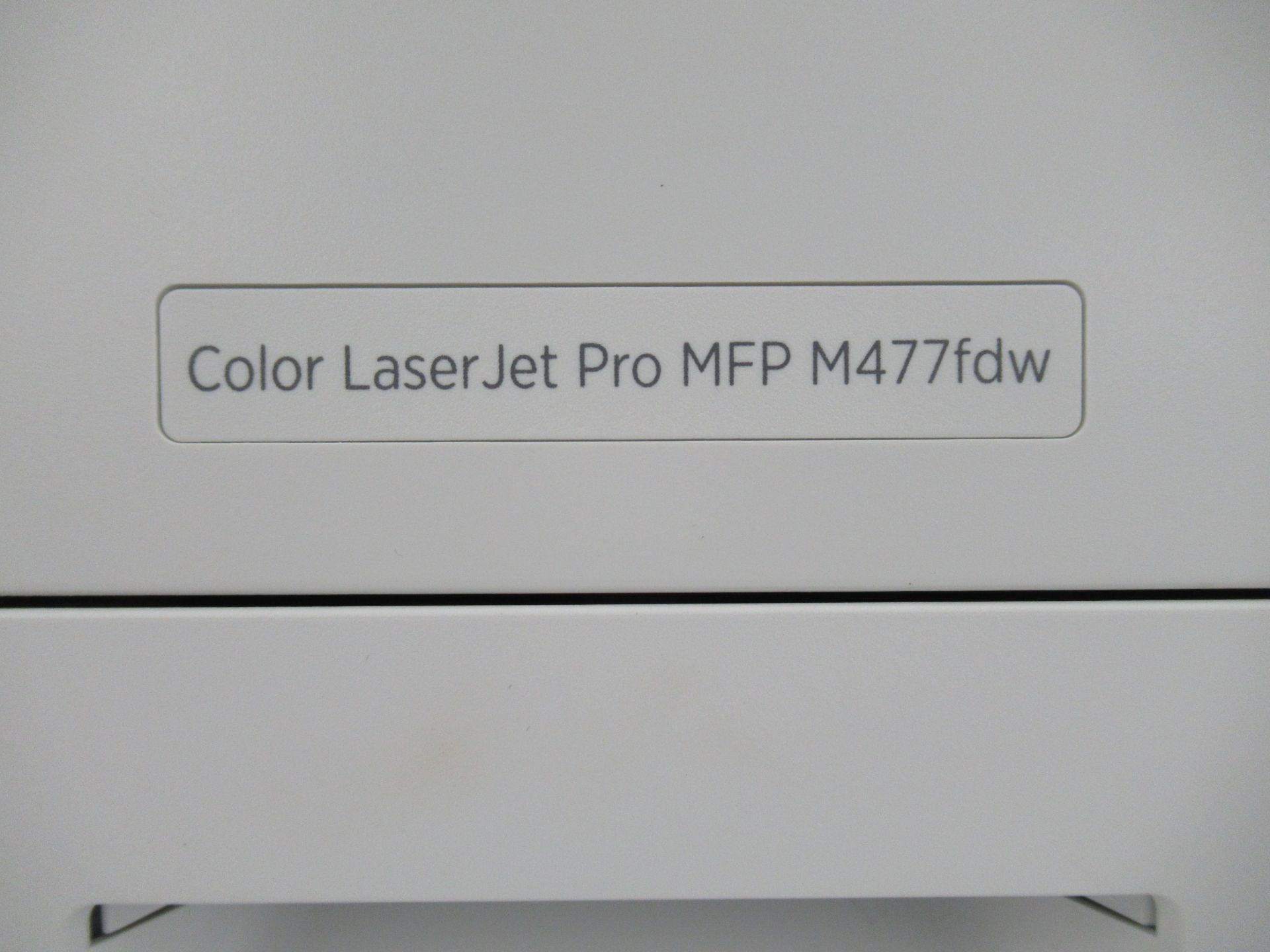 HP COLOUR LASERJET ENTERPRISE, MFP M477FDW PRINTER/COPIER (REUTER) - Image 2 of 3