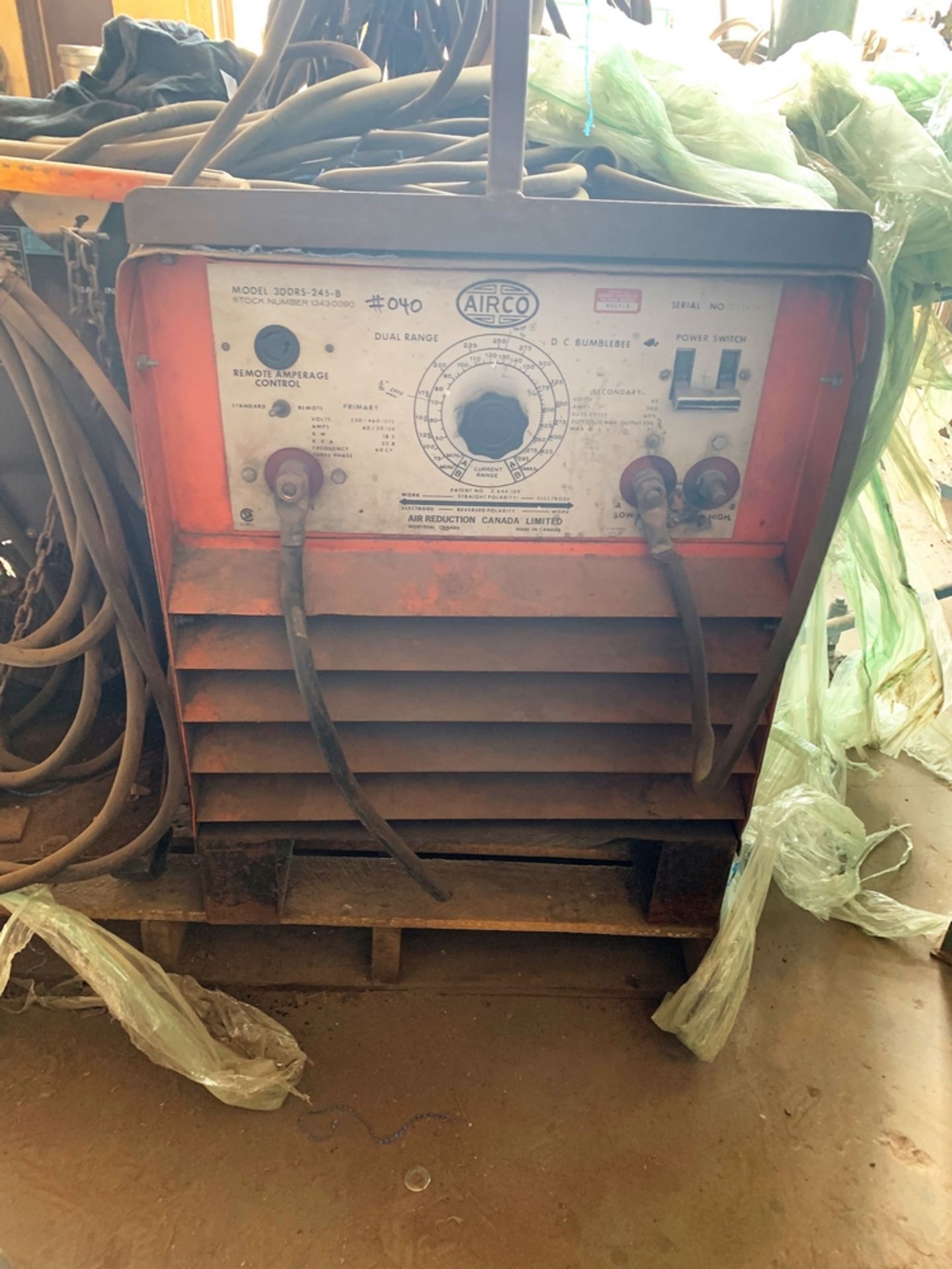 AIRCOR 3DDRS-245-B welder s/n CF11455