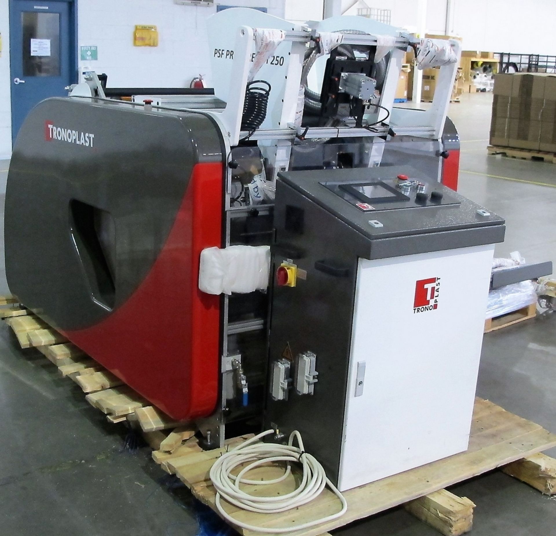 2018 TRONOPLAST PSF PRE-STRETCH 250 PRE-STRECHING REWINDER, 2 STEP PRE-STRETCHING SYSTEM, EDGE - Image 2 of 6