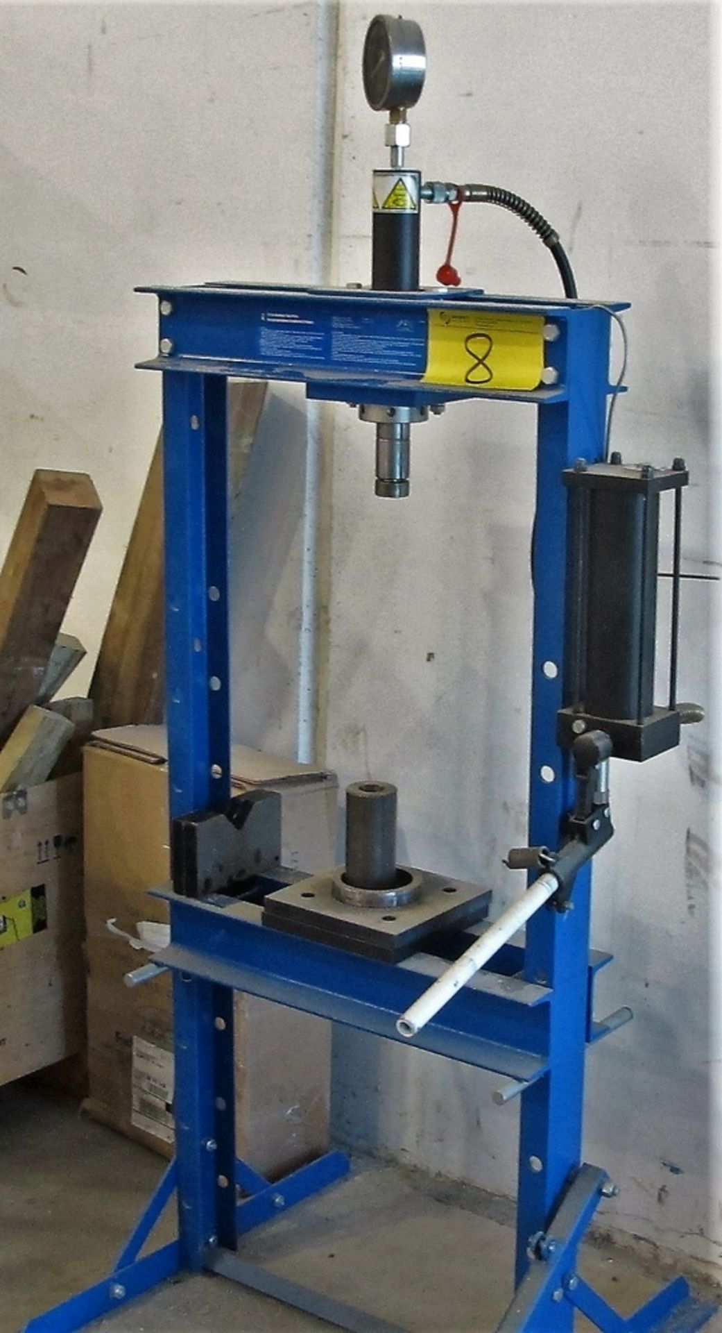 POWERFIST 12 TON HYDRAULIC SHOP PRESS