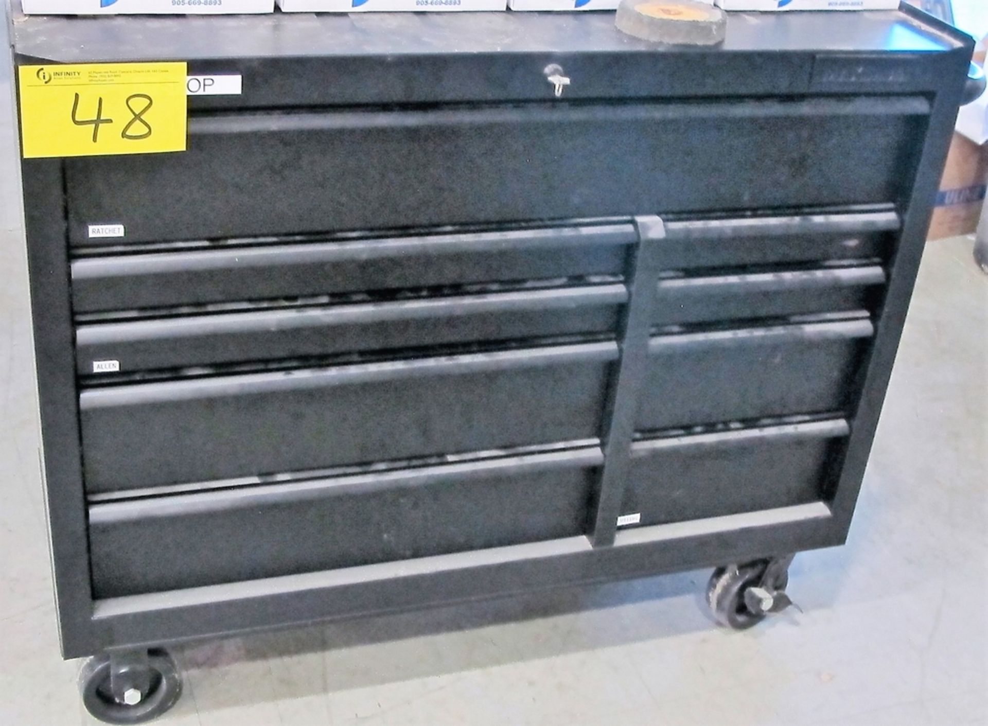 MAXIMUM 9 DRAWER TOOL CART