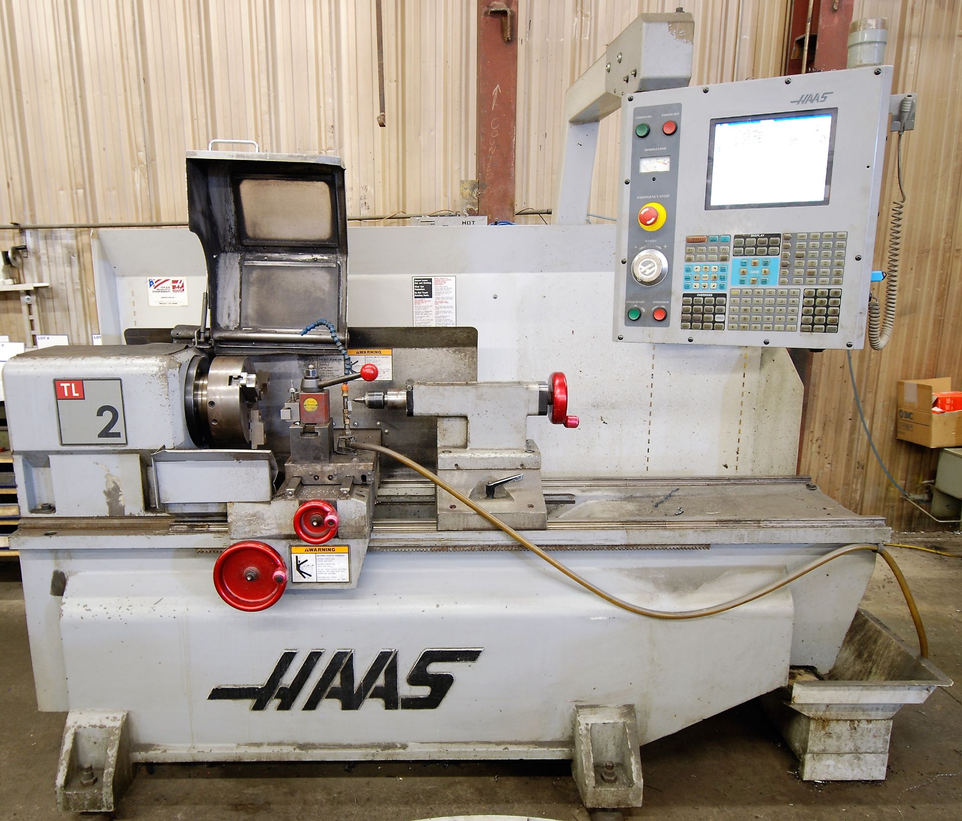 2006 HAAS TL-2 CNC LATHE, S/N 73790, 3” BORE, 10” 3-JAW CHUCK, TAILSTOCK - Image 2 of 12