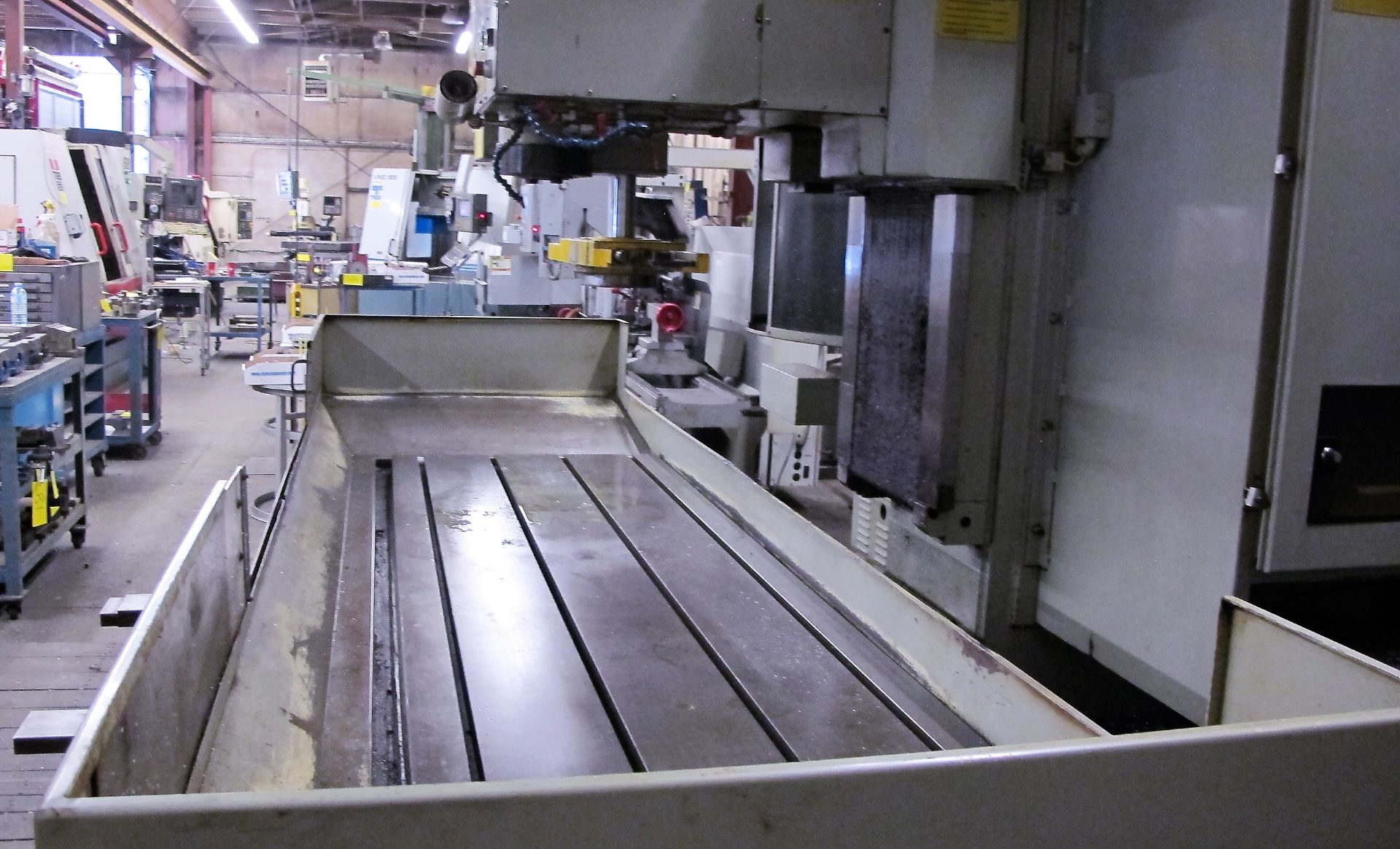 CINCINNATI MILACRON 20VC CNC VERTICAL MILLING MACHINING, 80” x 30” TABLE, ACRAMATIC 850SX CNC - Image 19 of 20