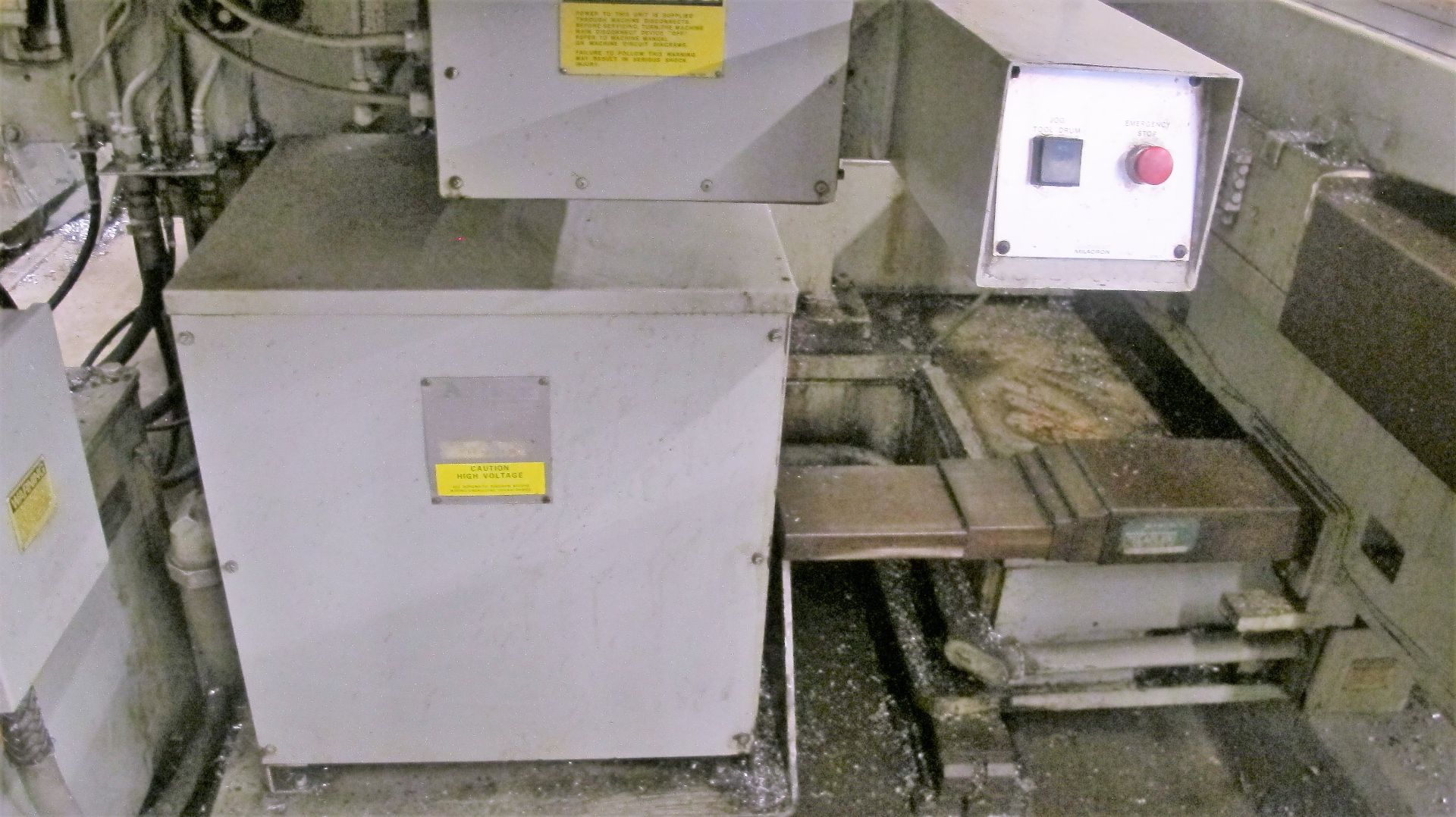 CINCINNATI MILACRON 20VC CNC VERTICAL MILLING MACHINING, 80” x 30” TABLE, ACRAMATIC 850SX CNC - Image 10 of 20