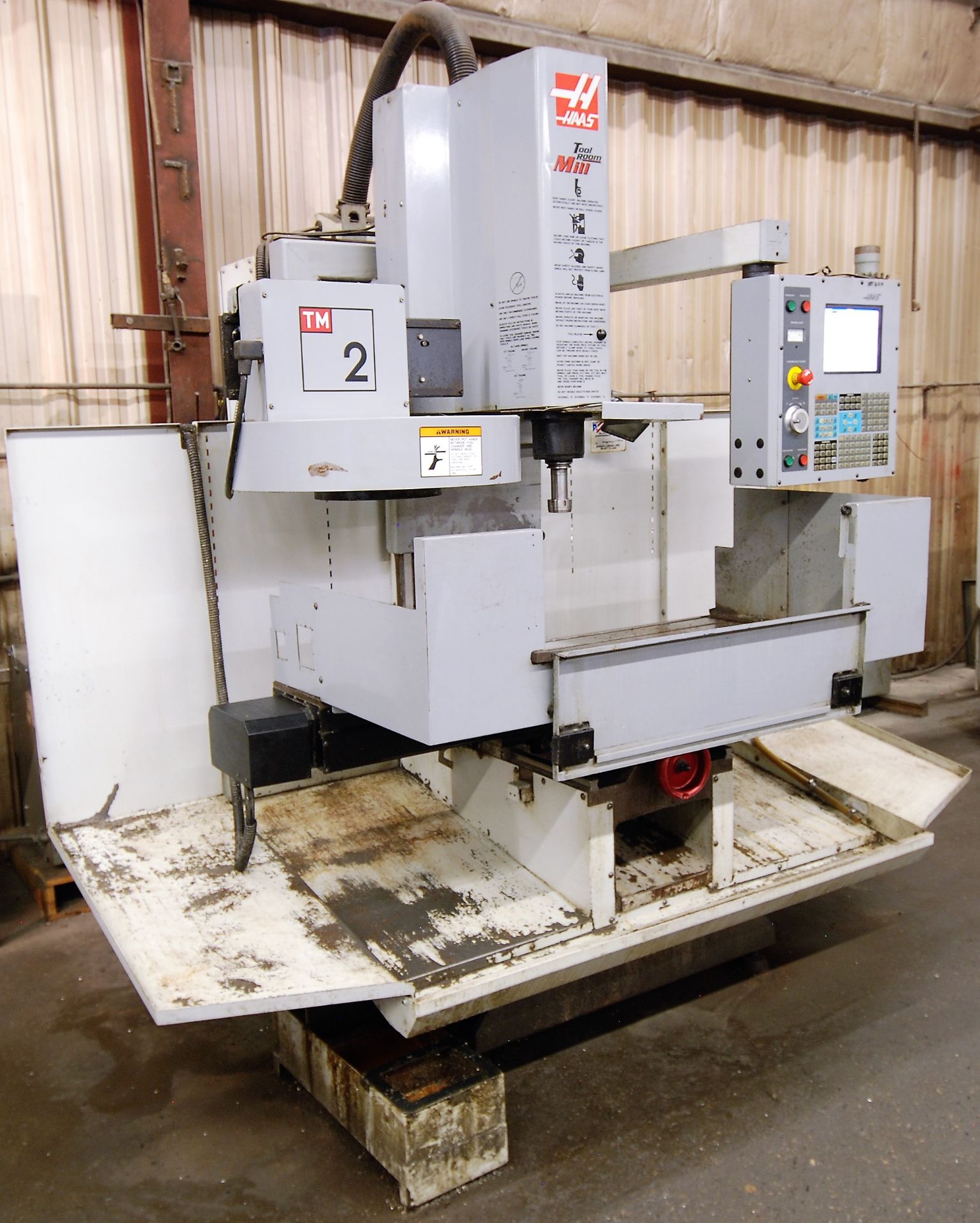 2006 HAAS TM-2 CNC Vertical Machining Center, 30” x 58” Table, CAT40, s/n 49863, ATC, 4th Axis, - Image 2 of 13