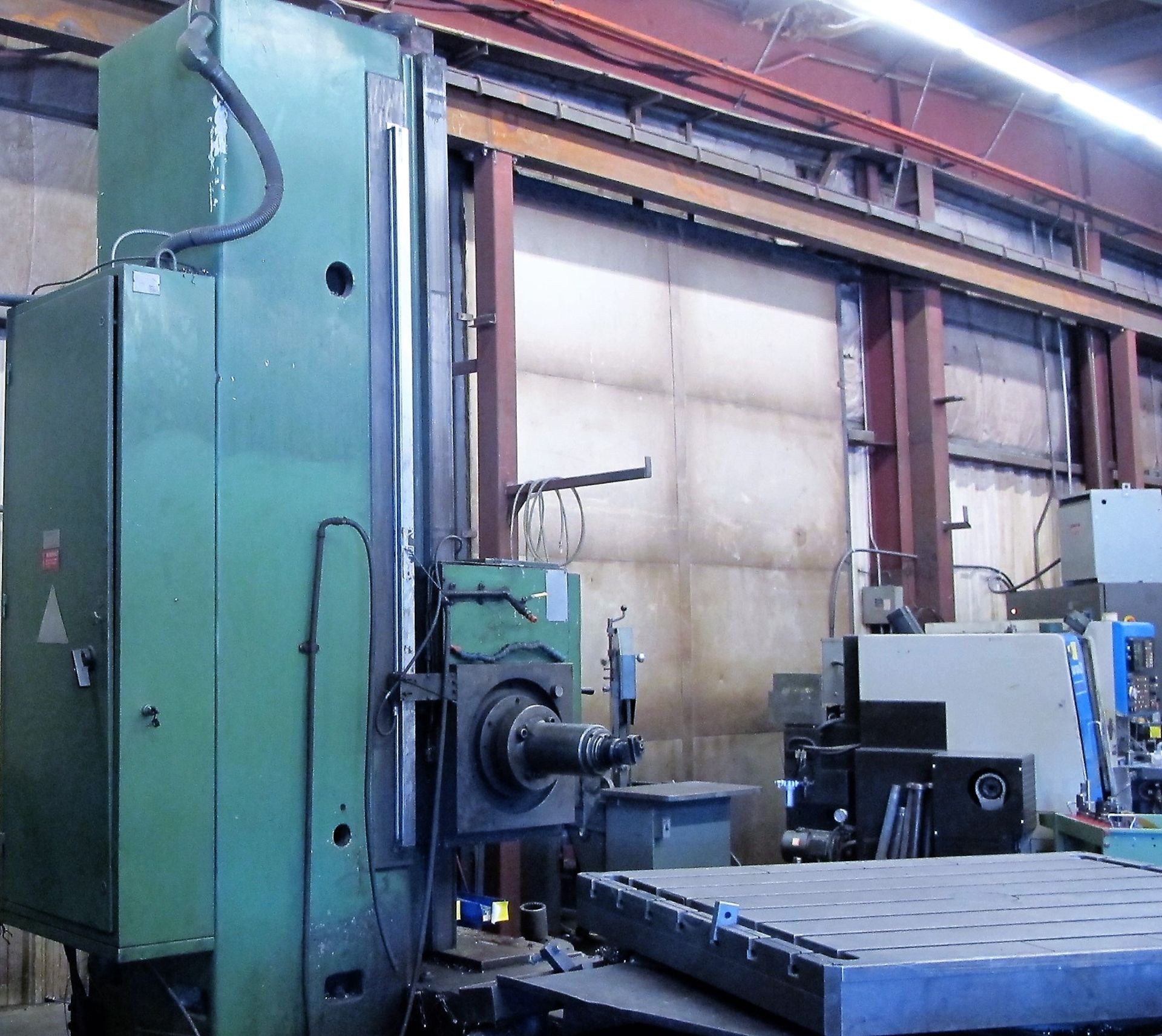 IVO LOLA (DARBERT) 5” HORIZONTAL BORING MILL, 48” x 60” 4TH AXIS POWERED ROTARY TABLE, 2000MM x - Image 16 of 18