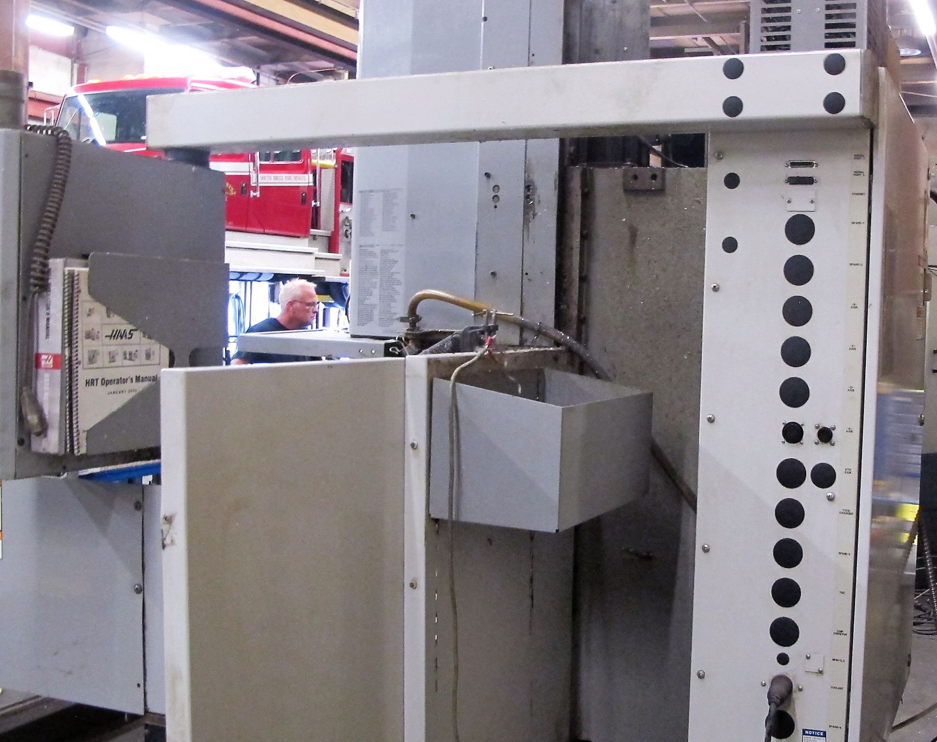 2006 HAAS TM-2 CNC Vertical Machining Center, 30” x 58” Table, CAT40, s/n 49863, ATC, 4th Axis, - Image 12 of 13