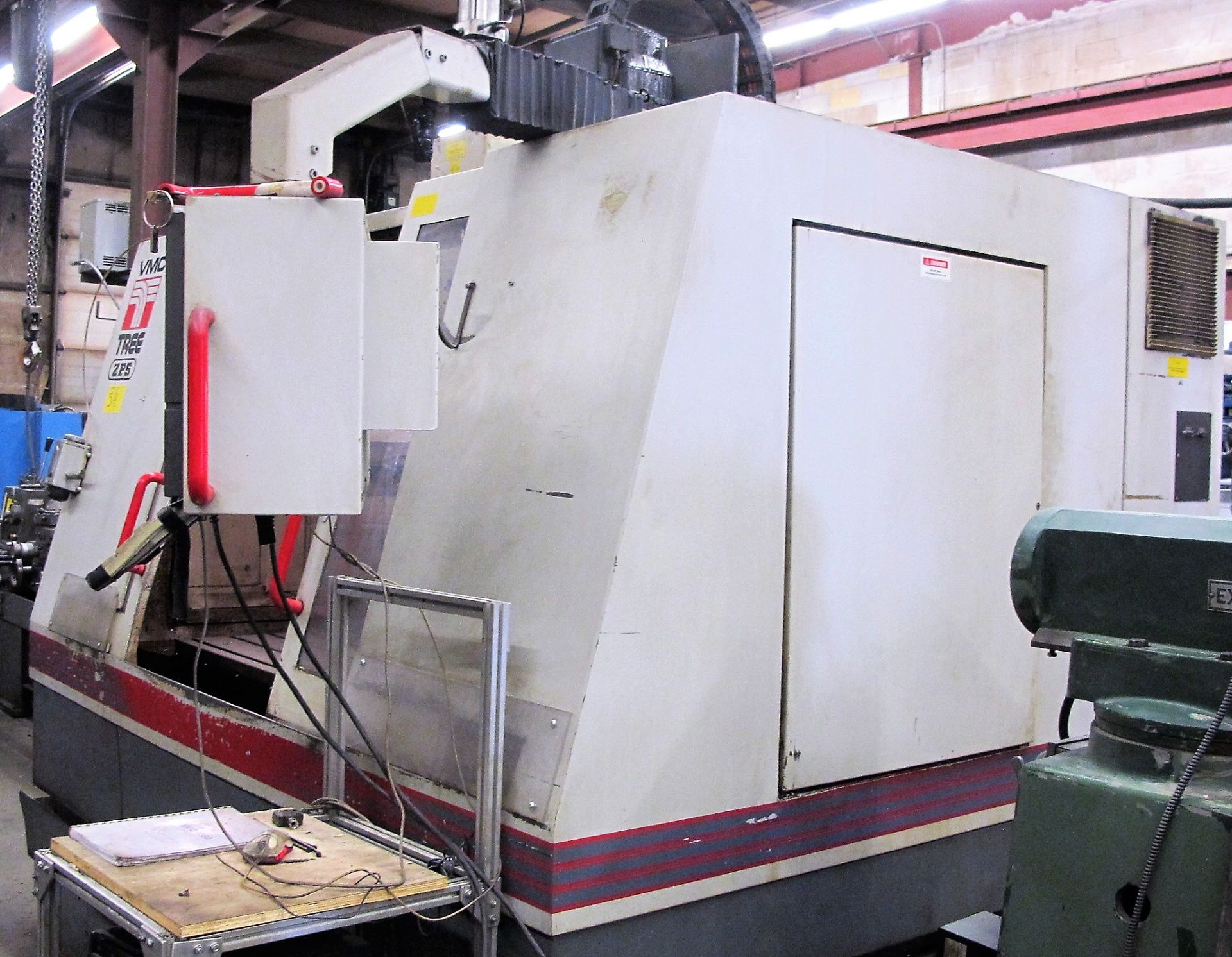 TREE VMC 1060/24 CNC VERTICAL MACHINING CENTER, S/N 912932217, PC-2100 CNC CONTROL, ATC, 23” x 50” - Image 13 of 14