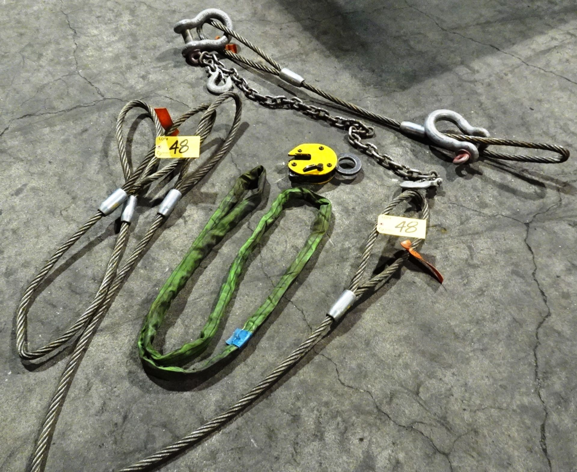 Assorted Lift Slings & Plate Lifting Hook