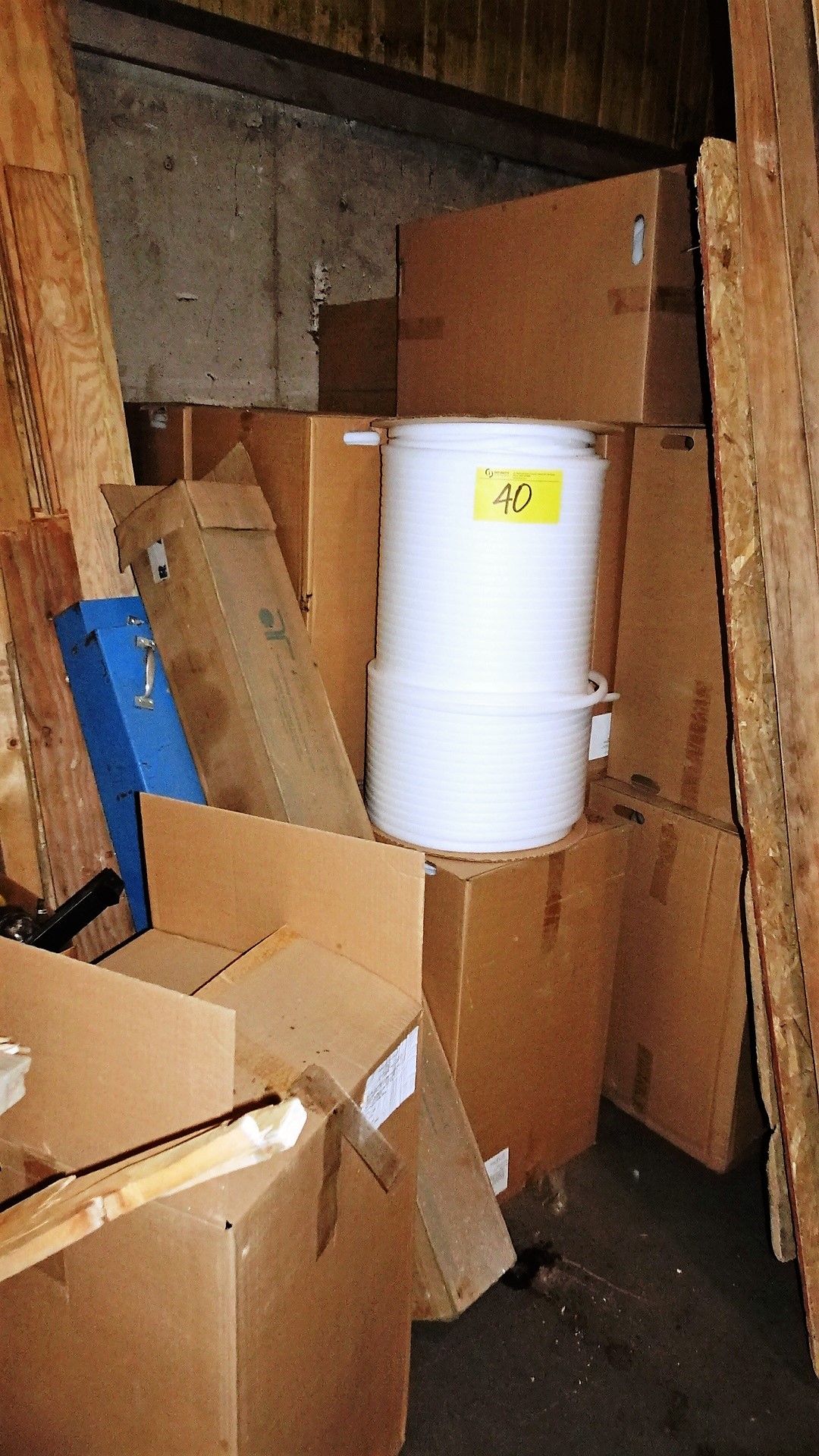 Assorted Product Consisting Of: Panels, Trays, Wood, Metal Storage Bin, Boxes of Insulation etc. - Image 5 of 8