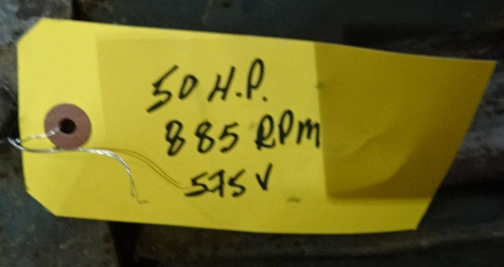 51 H.P. 875 RPM, 575 V ELECTRIC MOTOR C/W GOULD 10 X 12 X 18, MODEL 3175, 2650 GPM, 31' LIFT PUMP - Image 4 of 4