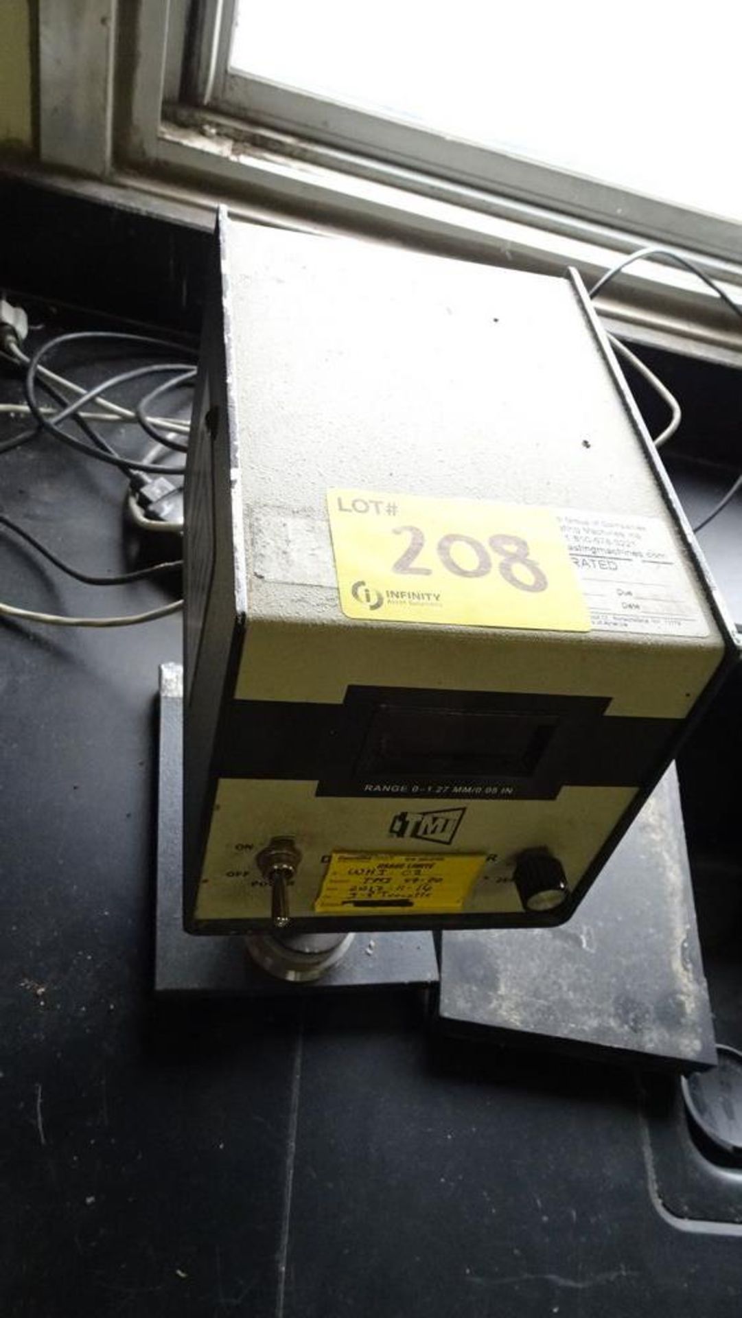 TMI TESTER, RANGE 0-1.27, MM/0.05 IN. C/ CUTTER