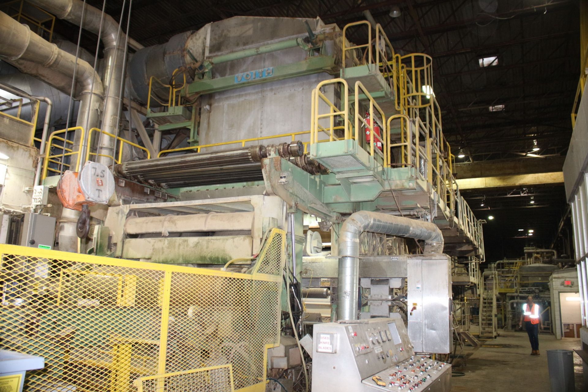 VOITH 104" TRIM YANKEE TISSUE MILL - NOTE: TO BE SOLD BY PRIVATE TREATY, CONTACT AUCTIONEER DIRECT - Image 245 of 273