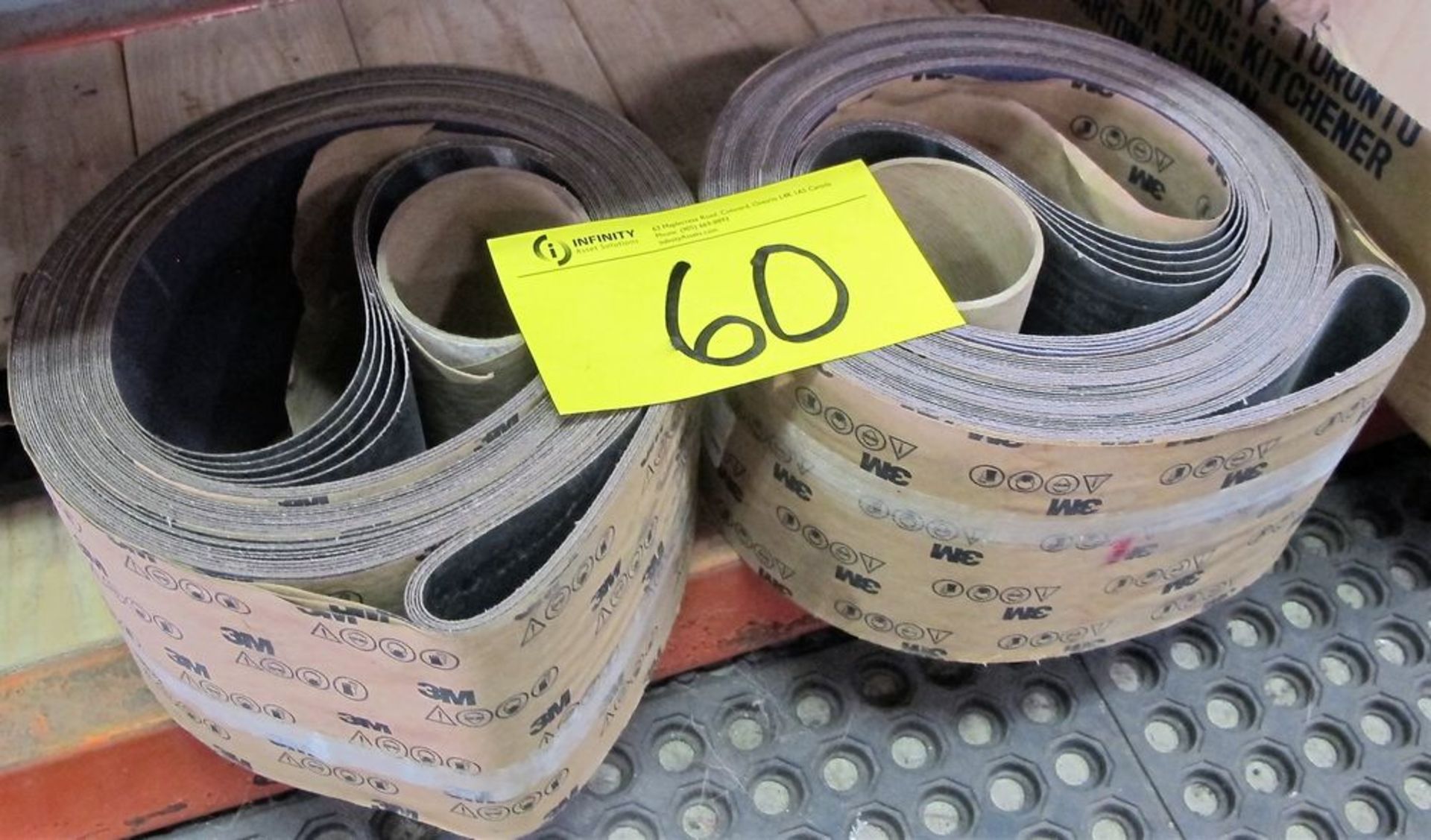 LOT 6" SANDING ROLLS