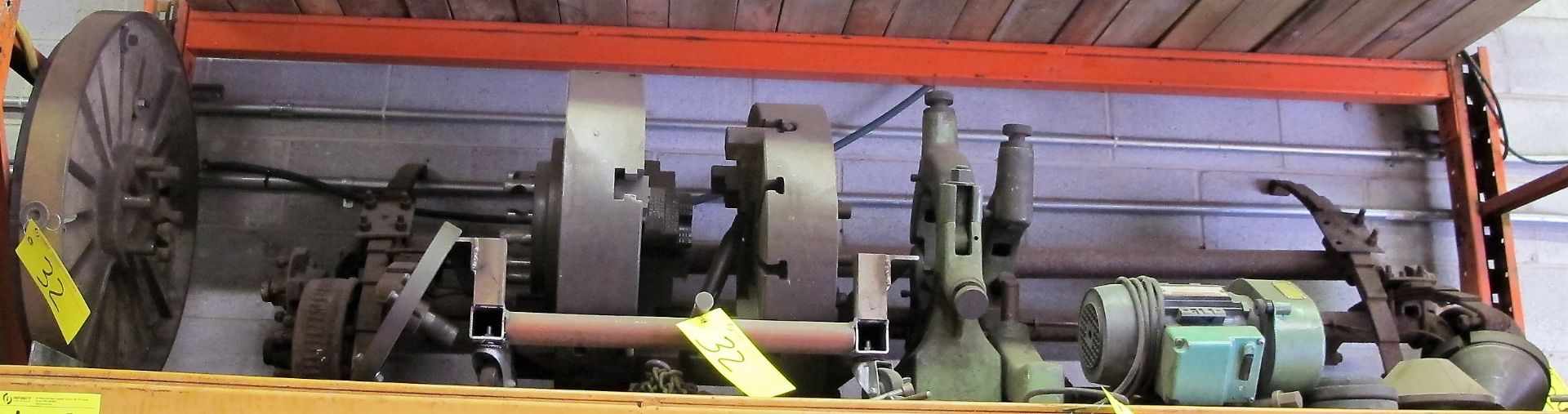 SIRCO PA-24 LATHE, S/N 6479, 3-JAW CHUCK, TAILSTOCK, QUICK CHANGE TOOL HOLDER, 44" BED, 24" SWING, - Image 8 of 8