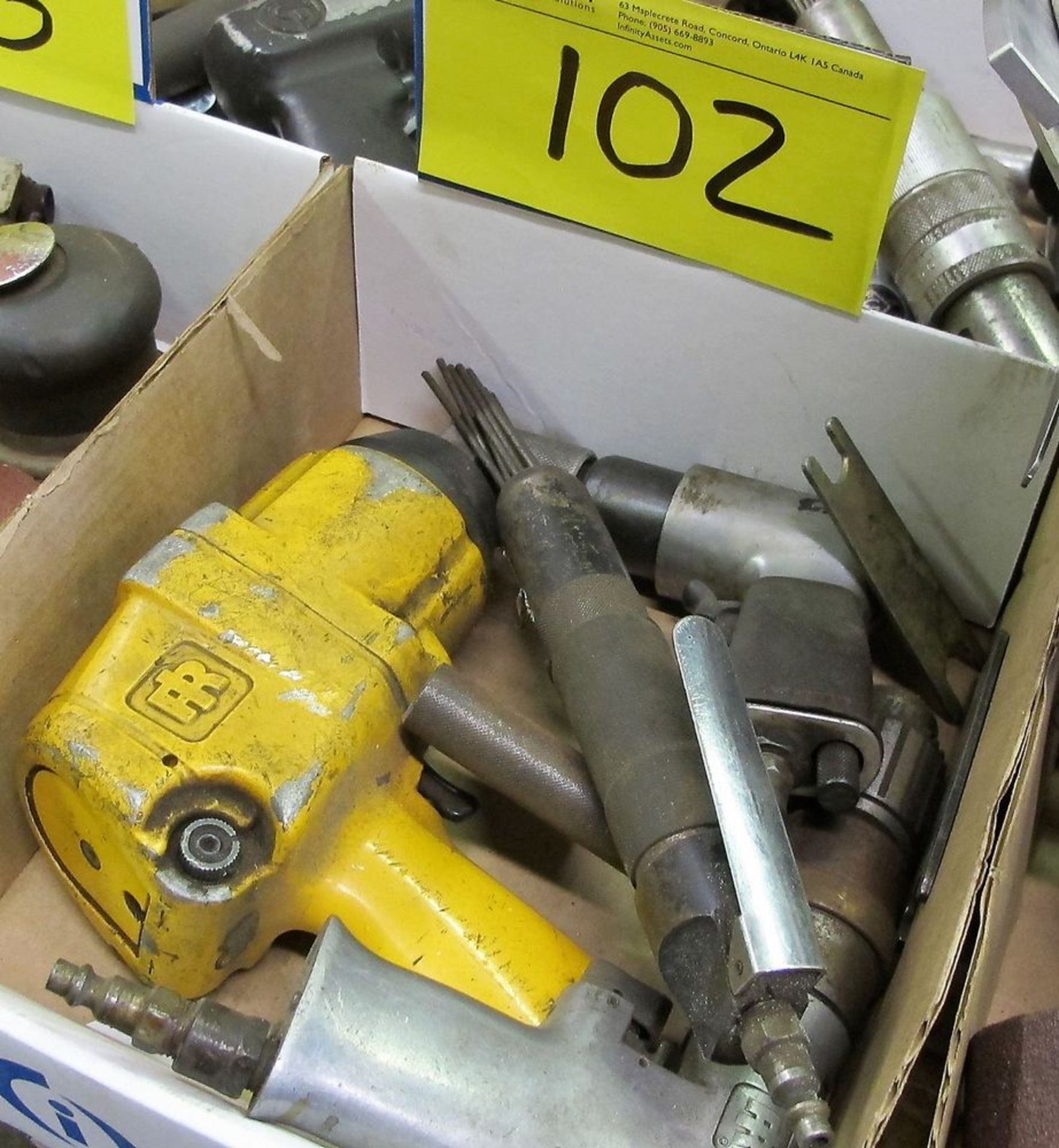 LOT ASST. PNEUMATIC TOOLS